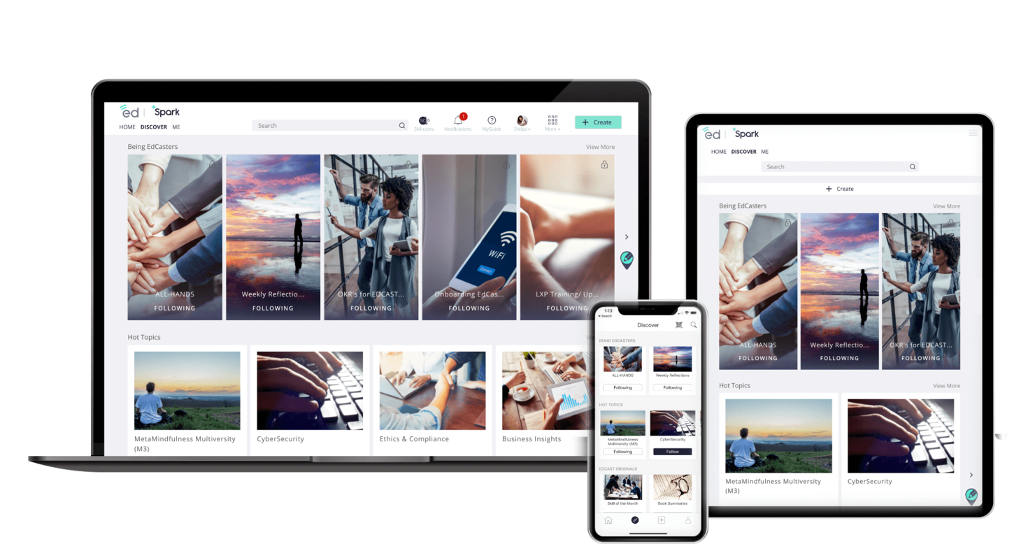 EdCast screenshot - 30 Best Corporate Learning Management Systems of 2026