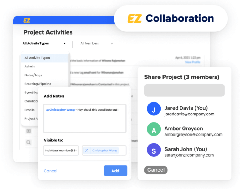 hireEZ screenshot - 30 Best Talent Management Software of 2025: Reviewed & Compared