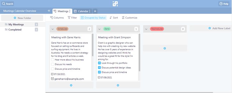 Infinity screenshot - 20 Best Meeting Management Software Of 2025