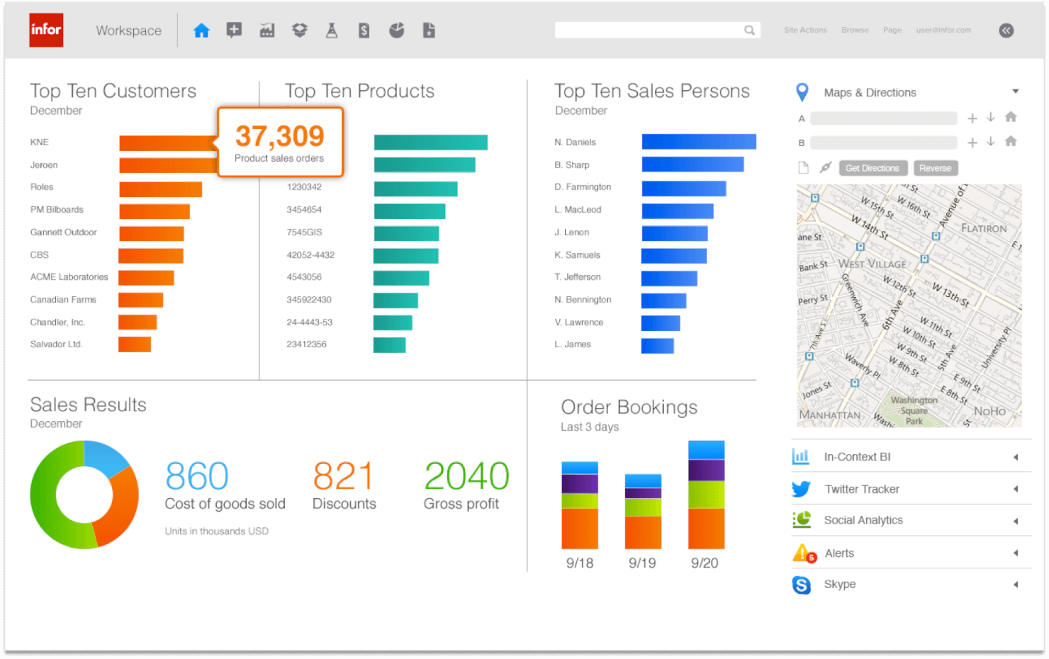 Infor CloudSuite HCM screenshot - 33 Best Benefits Administration Software of 2025: Reviewed