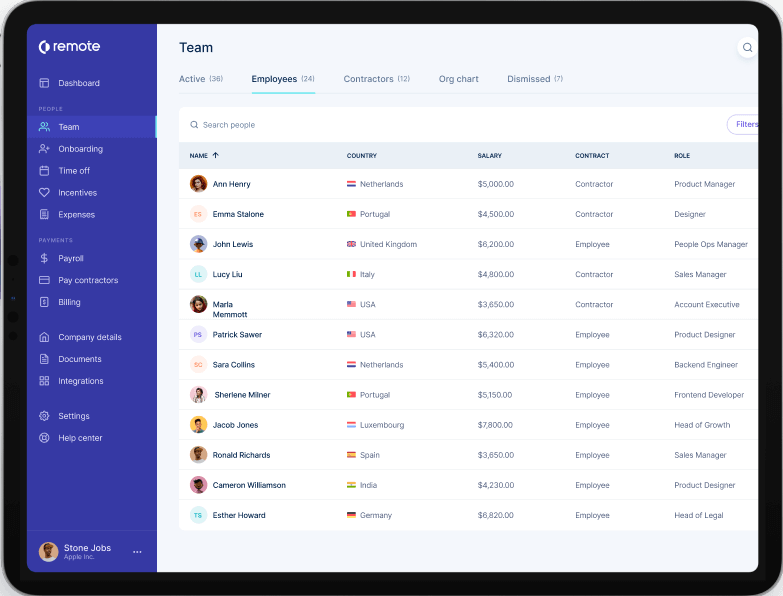 Remote screenshot - 34 Best Payroll Companies of 2025: Reviewed & Compared