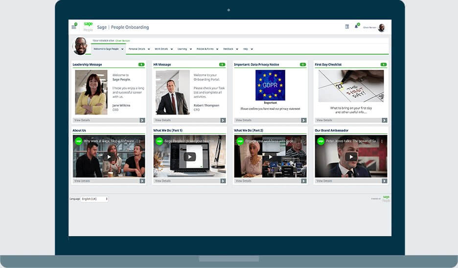Sage People screenshot - 36 Best HCM Software: Reviewed & Compared in 2025