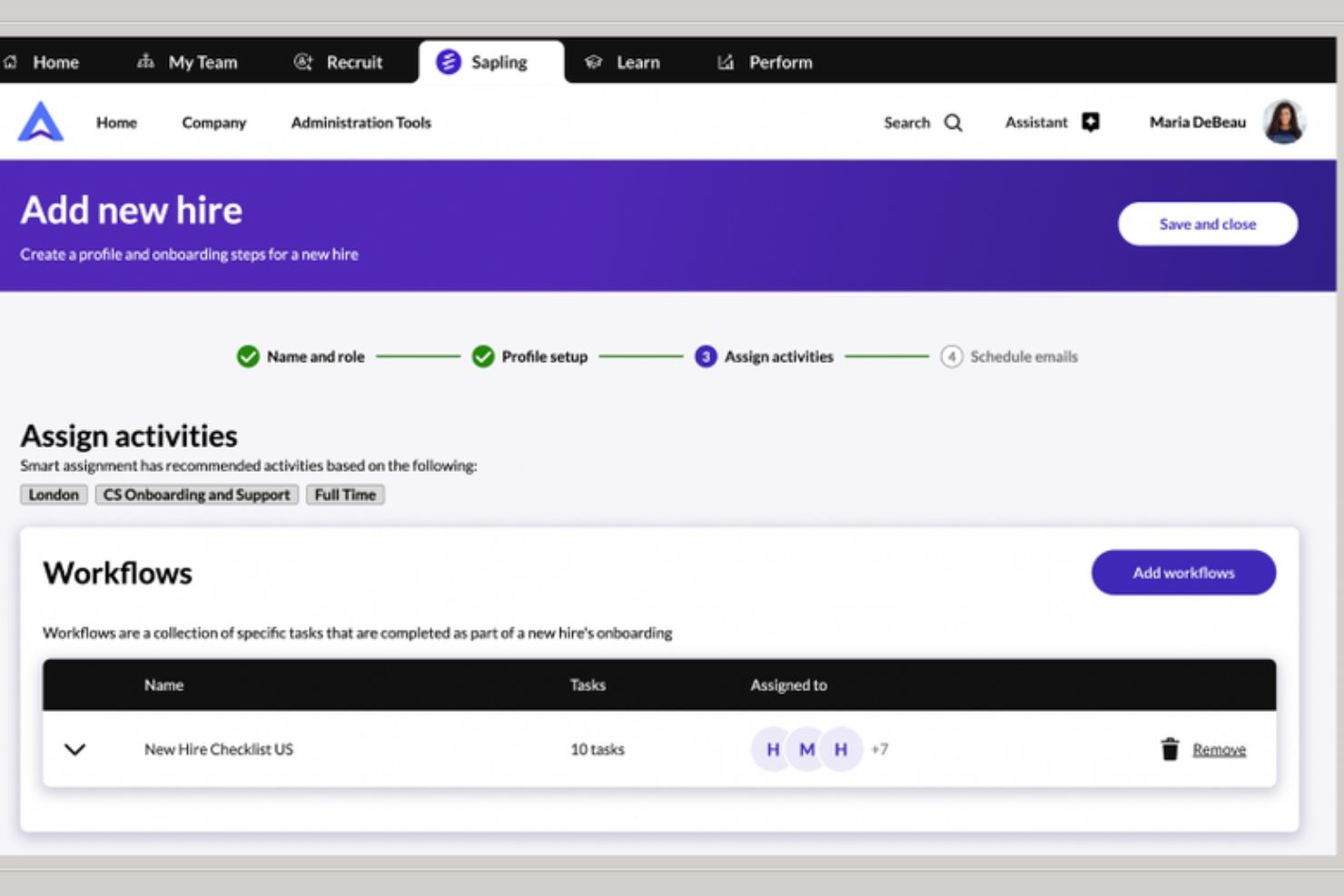 Kallidus Sapling screenshot - 30 Best Onboarding Software of 2026: Reviewed &amp; Compared