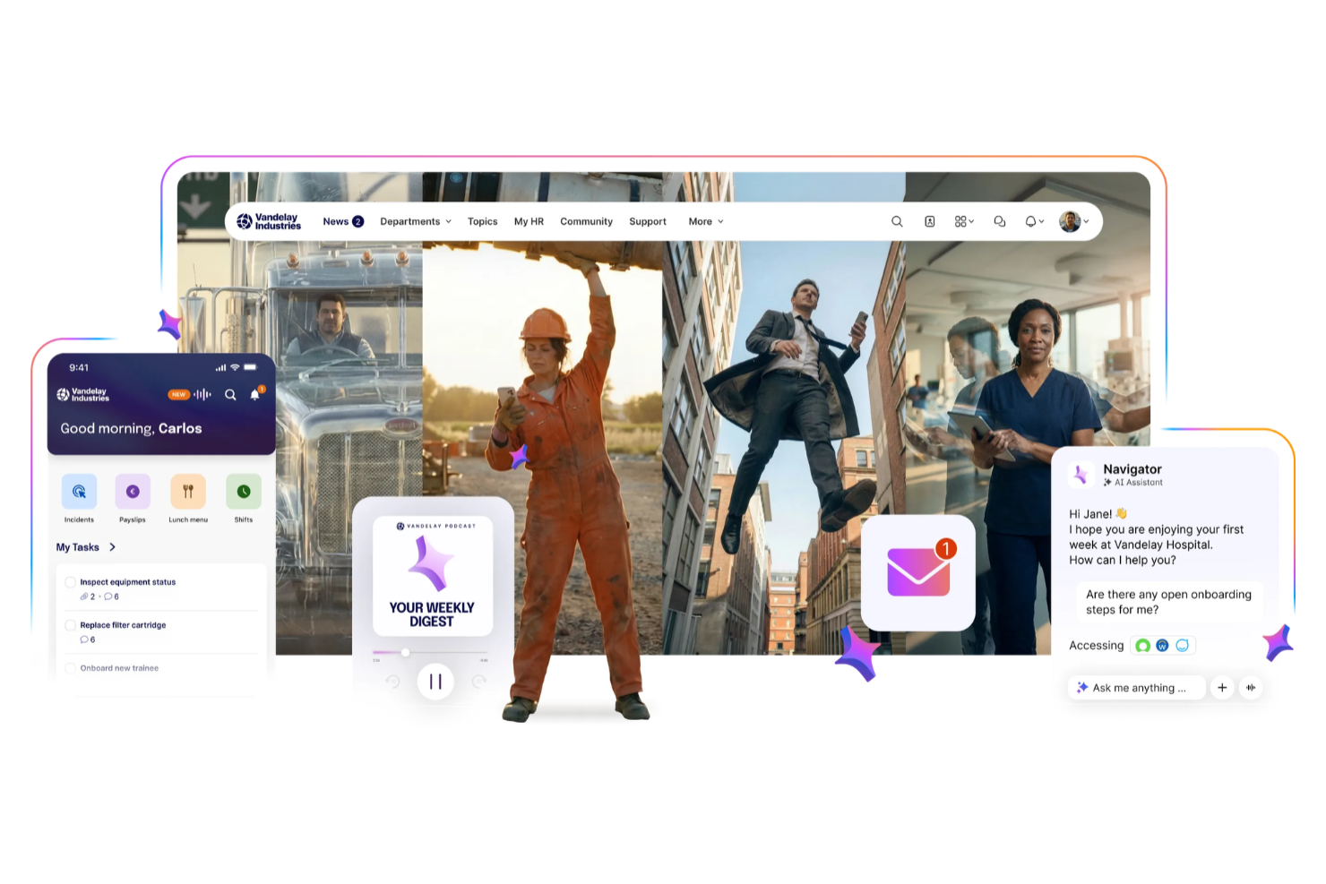 Staffbase screenshot - 35 Best Intranet Software Solutions of 2026