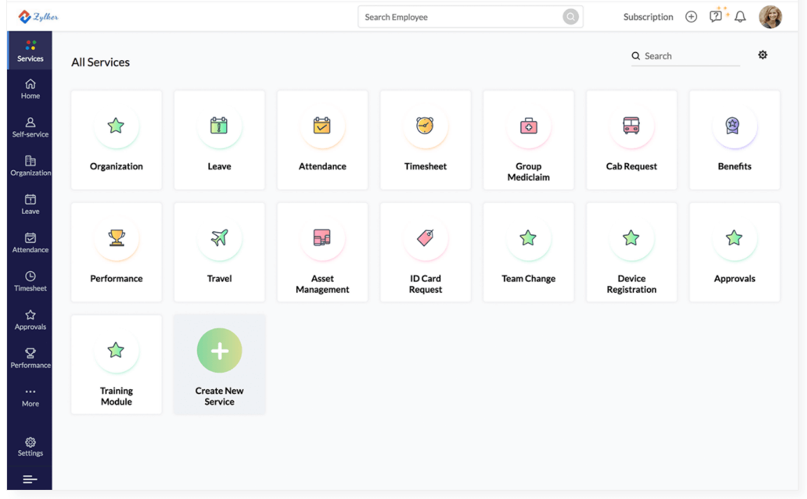 Zoho People screenshot - 10 Best BambooHR Competitors & Alternatives Reviewed for 2024