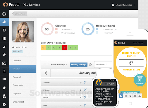 People HR screenshot - 40 Best HRMS: Reviewed & Compared in 2025