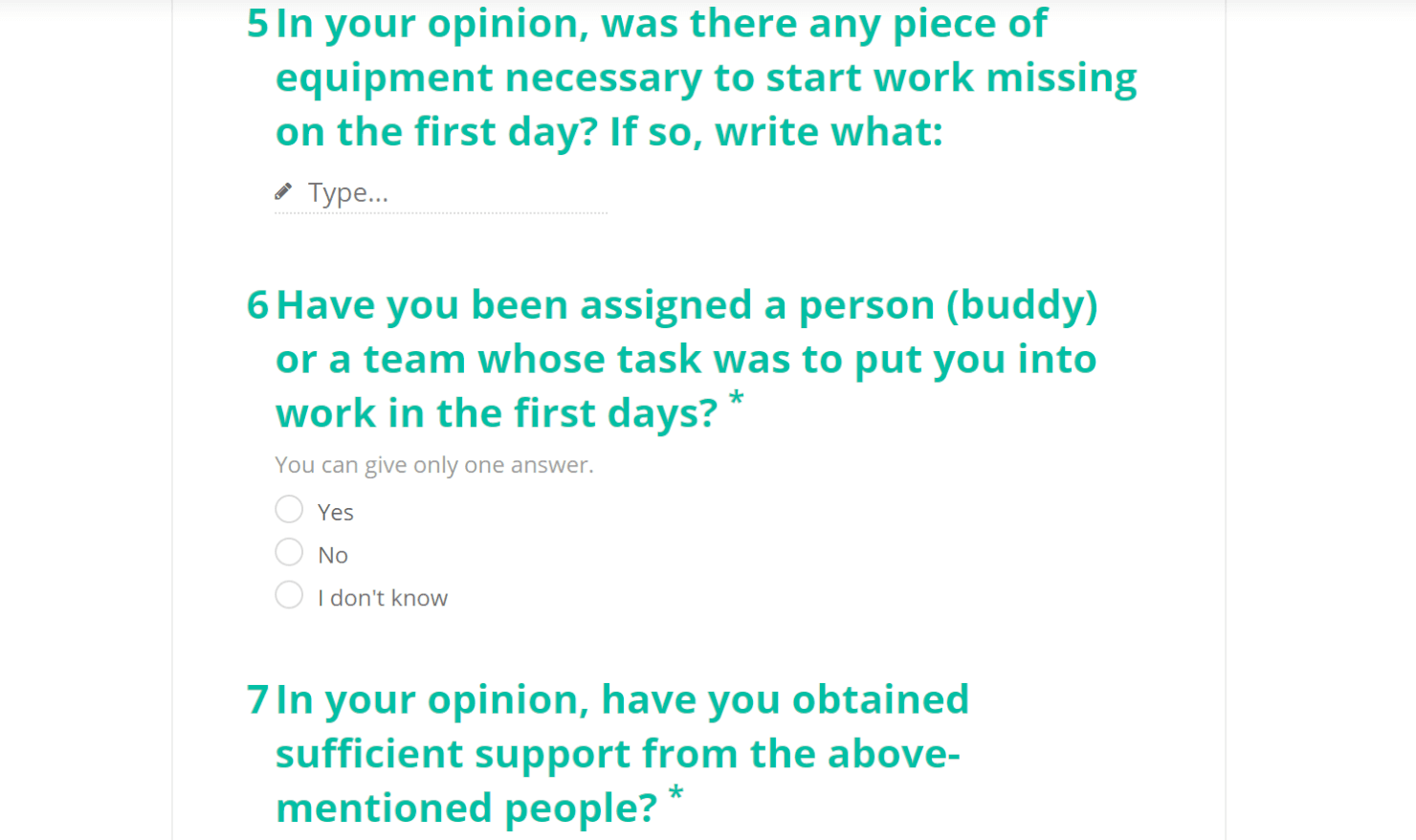 Startquestion screenshot - 40 Best Employee Survey Tools of 2025 for Staff Feedback