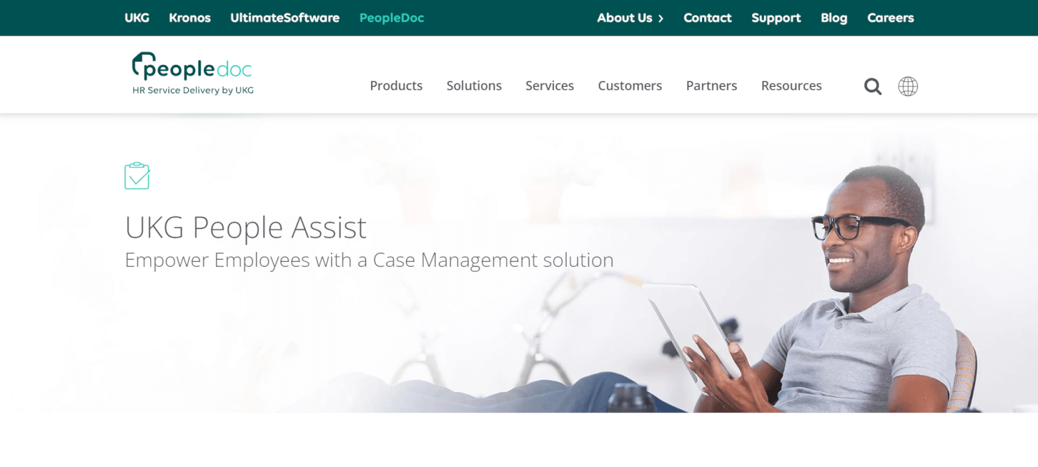 UKG People Assist screenshot - 10 Best HR Case Management Software: Reviewed in 2026