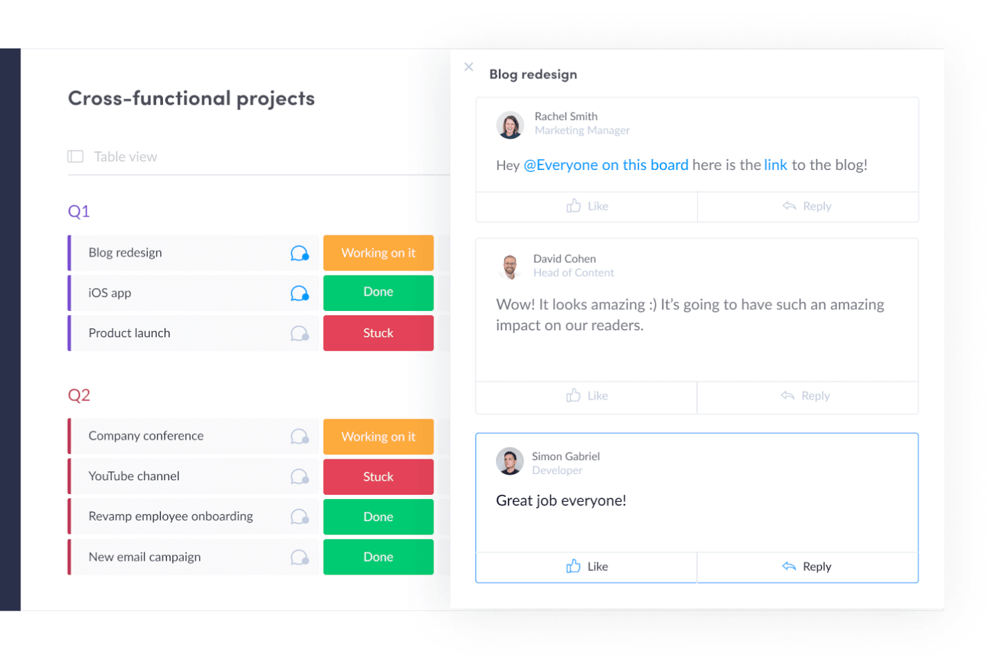 monday.com screenshot - 20 Best Productivity Apps & Productivity Software of 2026