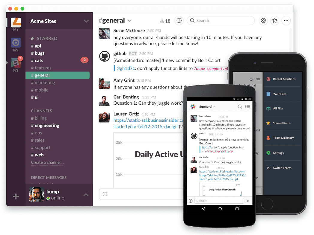Slack screenshot - 20 Best Productivity Apps & Productivity Software of 2026
