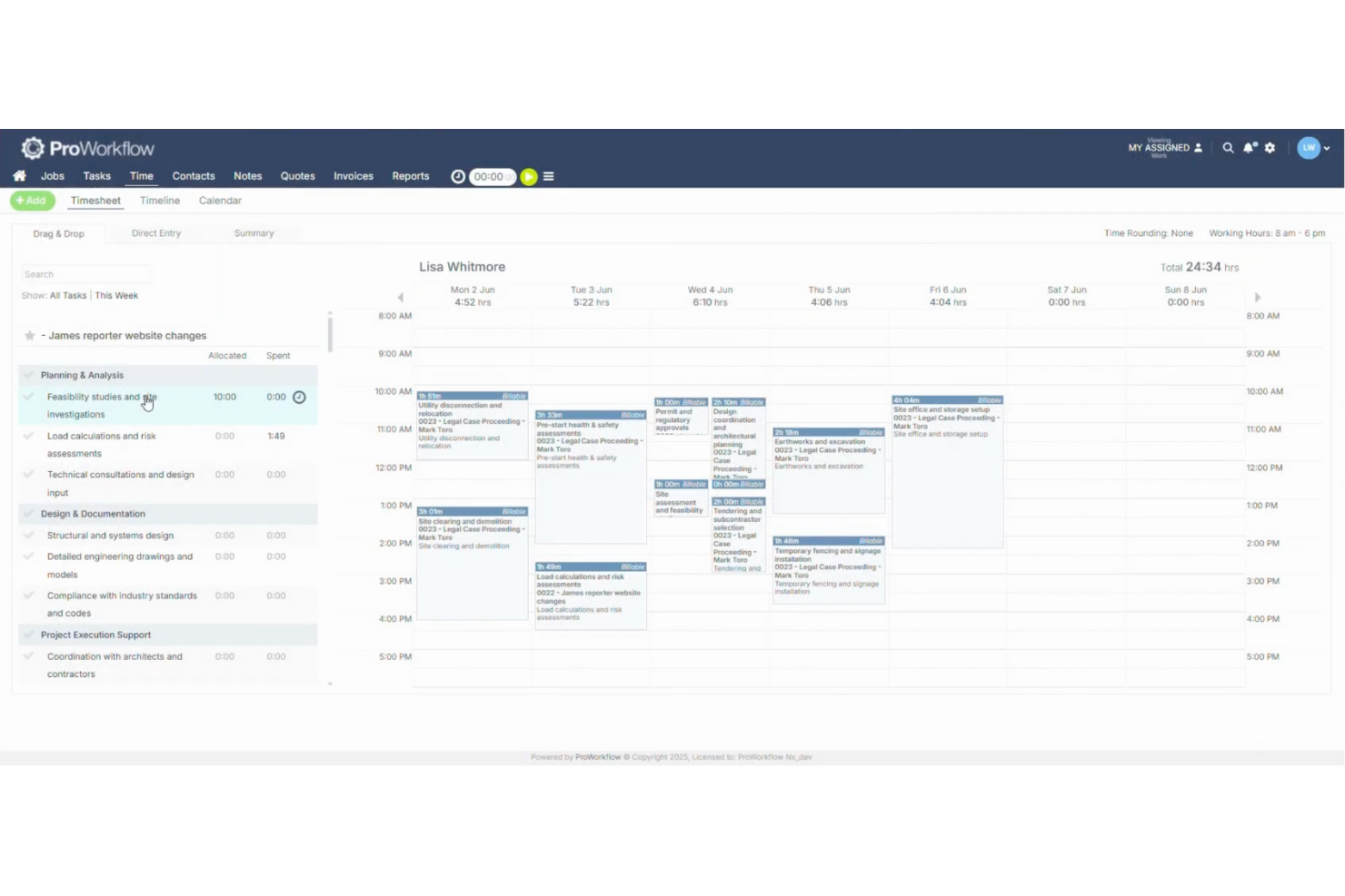ProWorkflow screenshot - 35 Best Task Management Software Options For Work In 2026