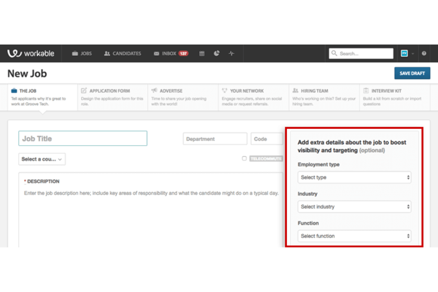 Workable Recruiting screenshot - 20 Best Recruitment Marketing Software for Hiring in 2025