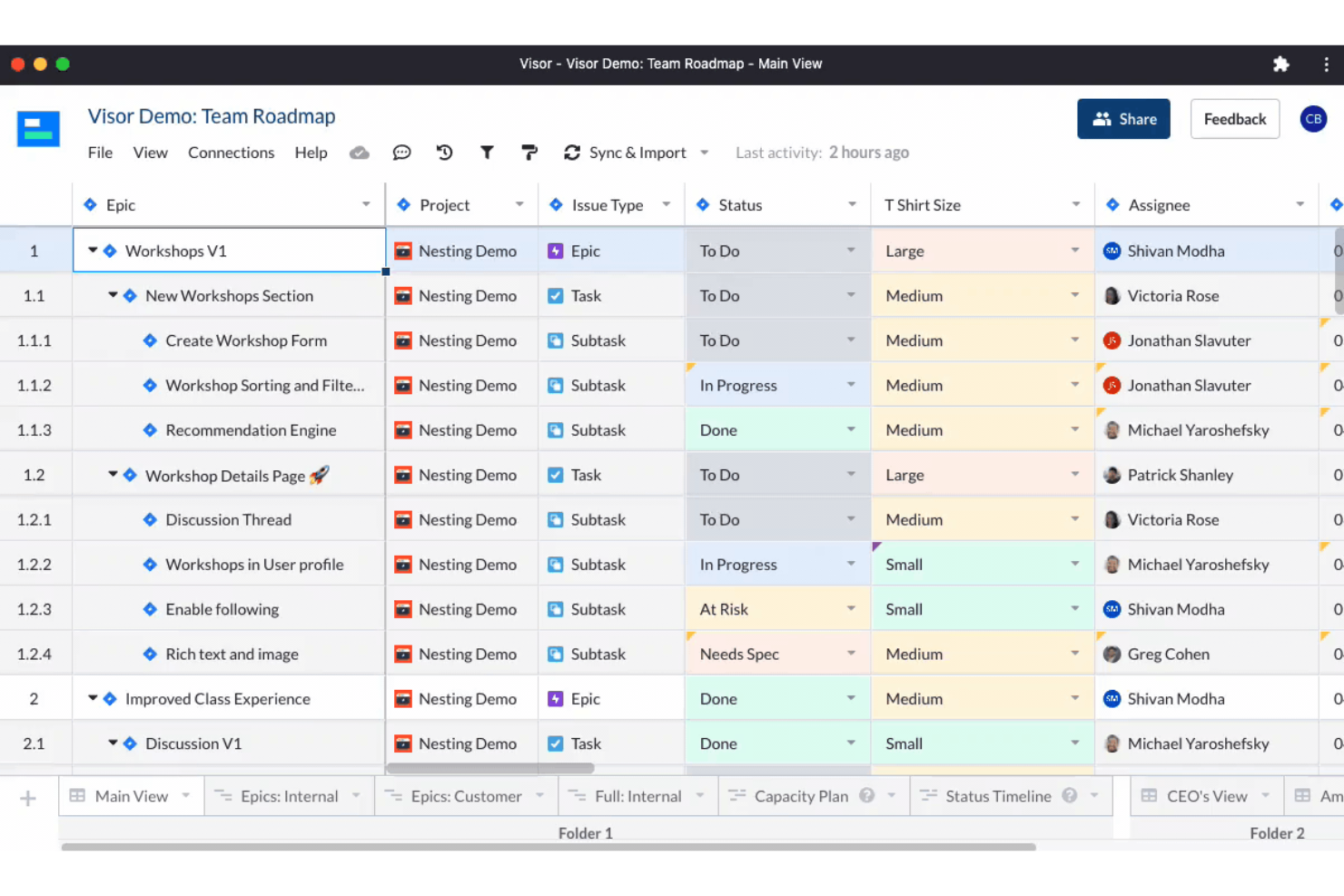 Visor screenshot - 20 Best Productivity Apps & Productivity Software of 2026