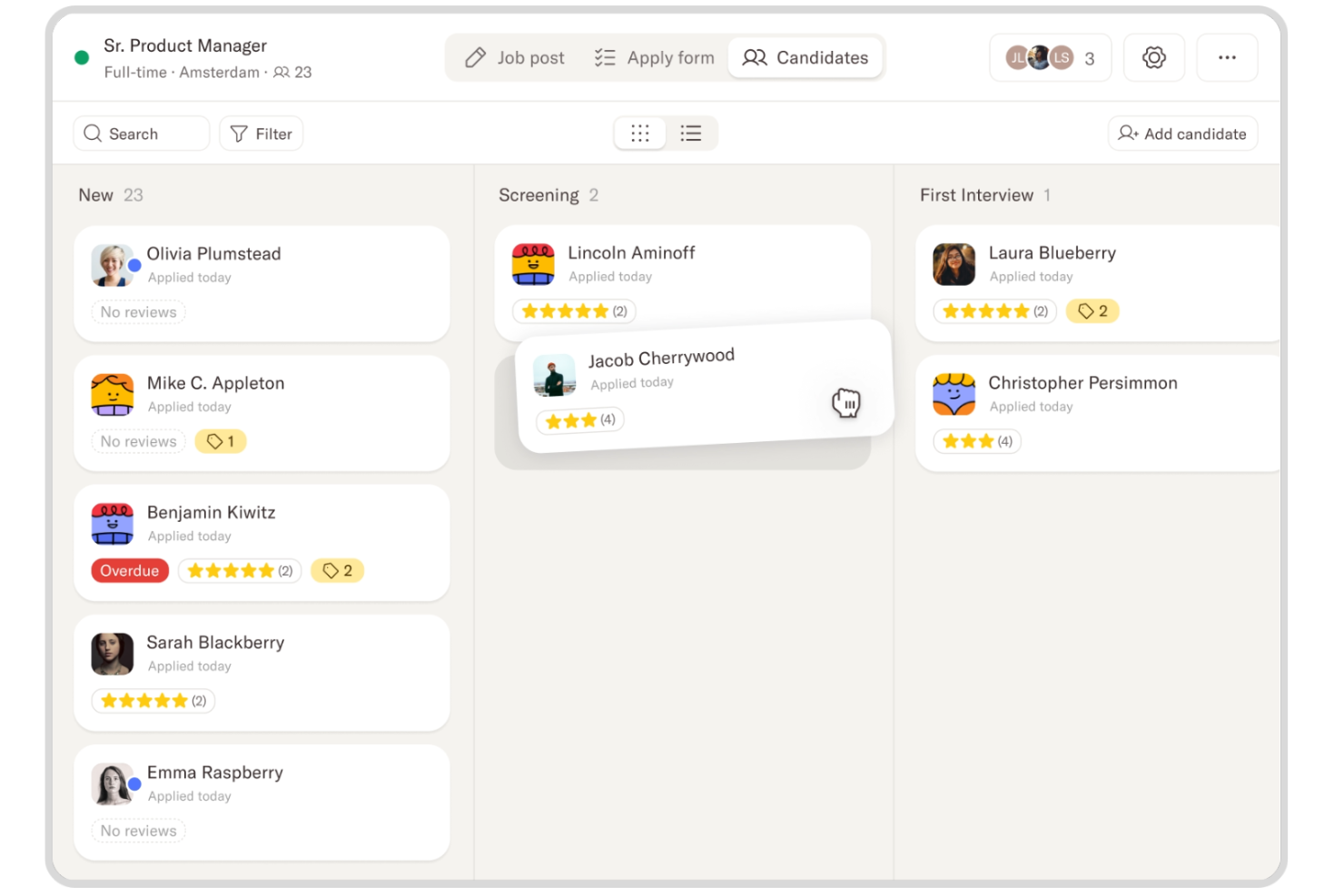 Homerun screenshot - 32 Best Recruitment Software for Small Businesses in 2025