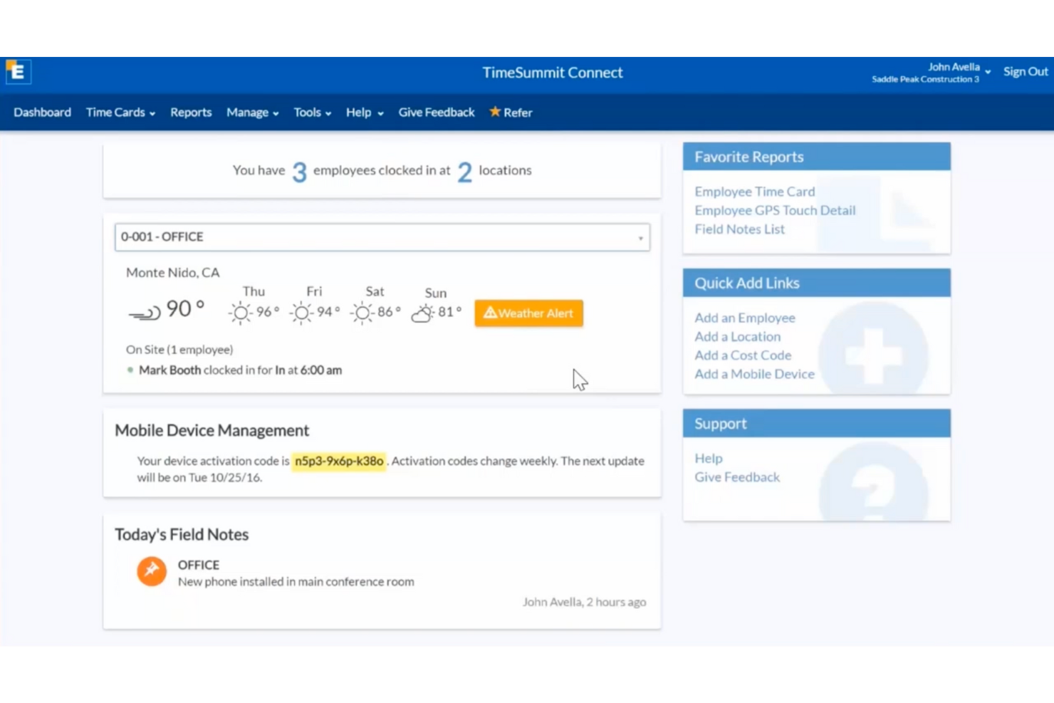 ExakTime screenshot - 38 Best Contractor Management Software Reviewed for 2026