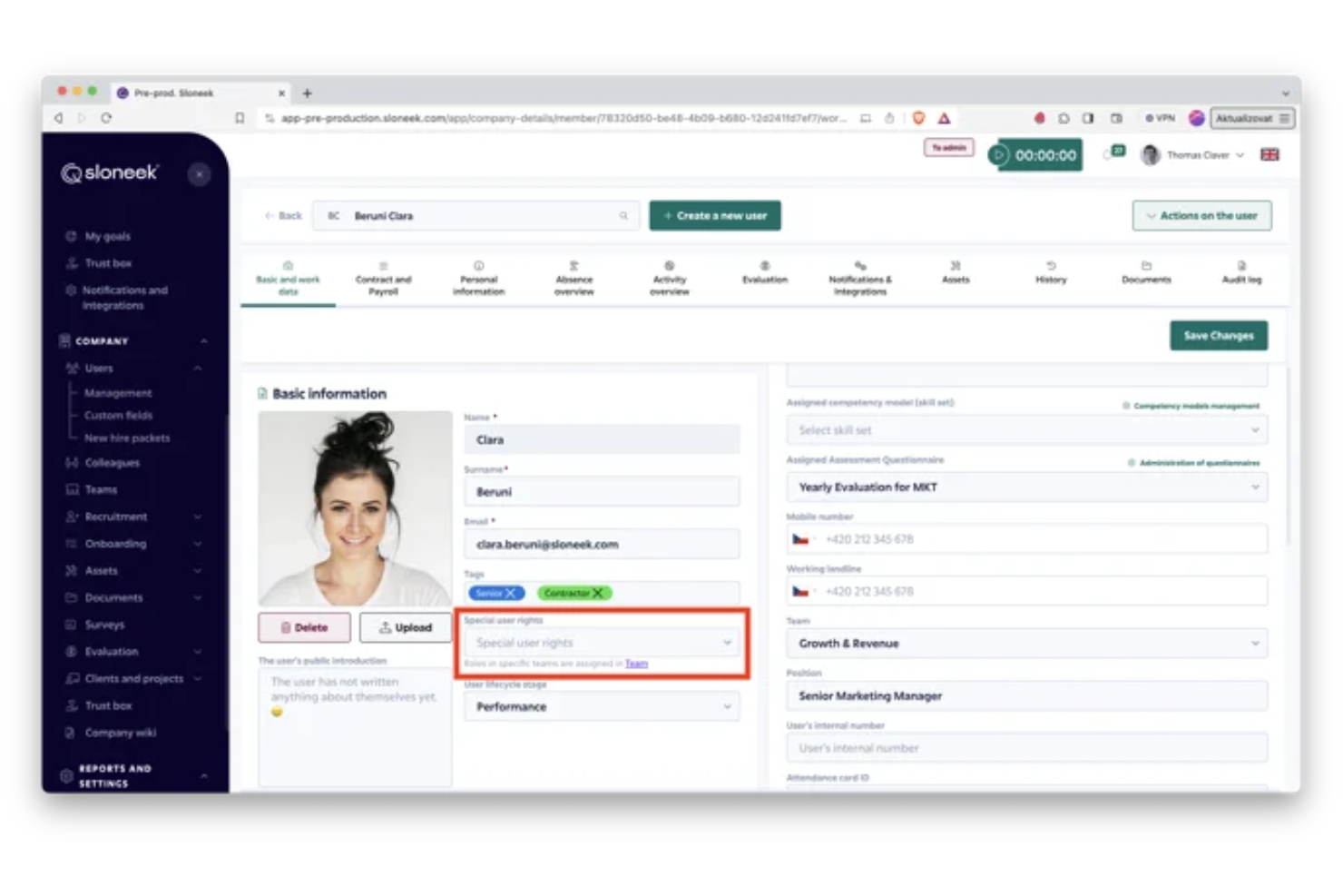 Sloneek screenshot - 30 Best Onboarding Software for New Hires in 2025