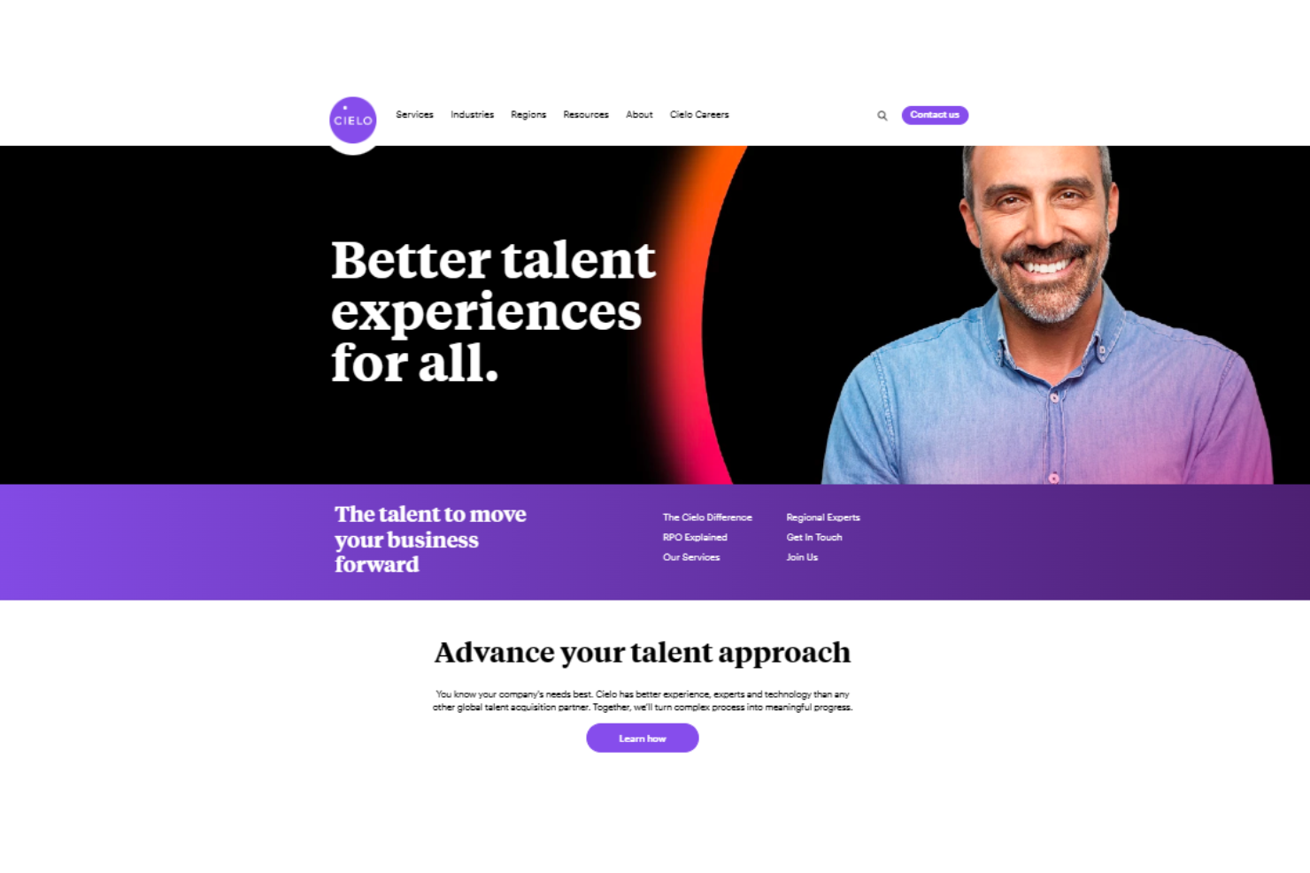 Cielo screenshot - 20 Best Recruitment Process Outsourcing Companies for 2025