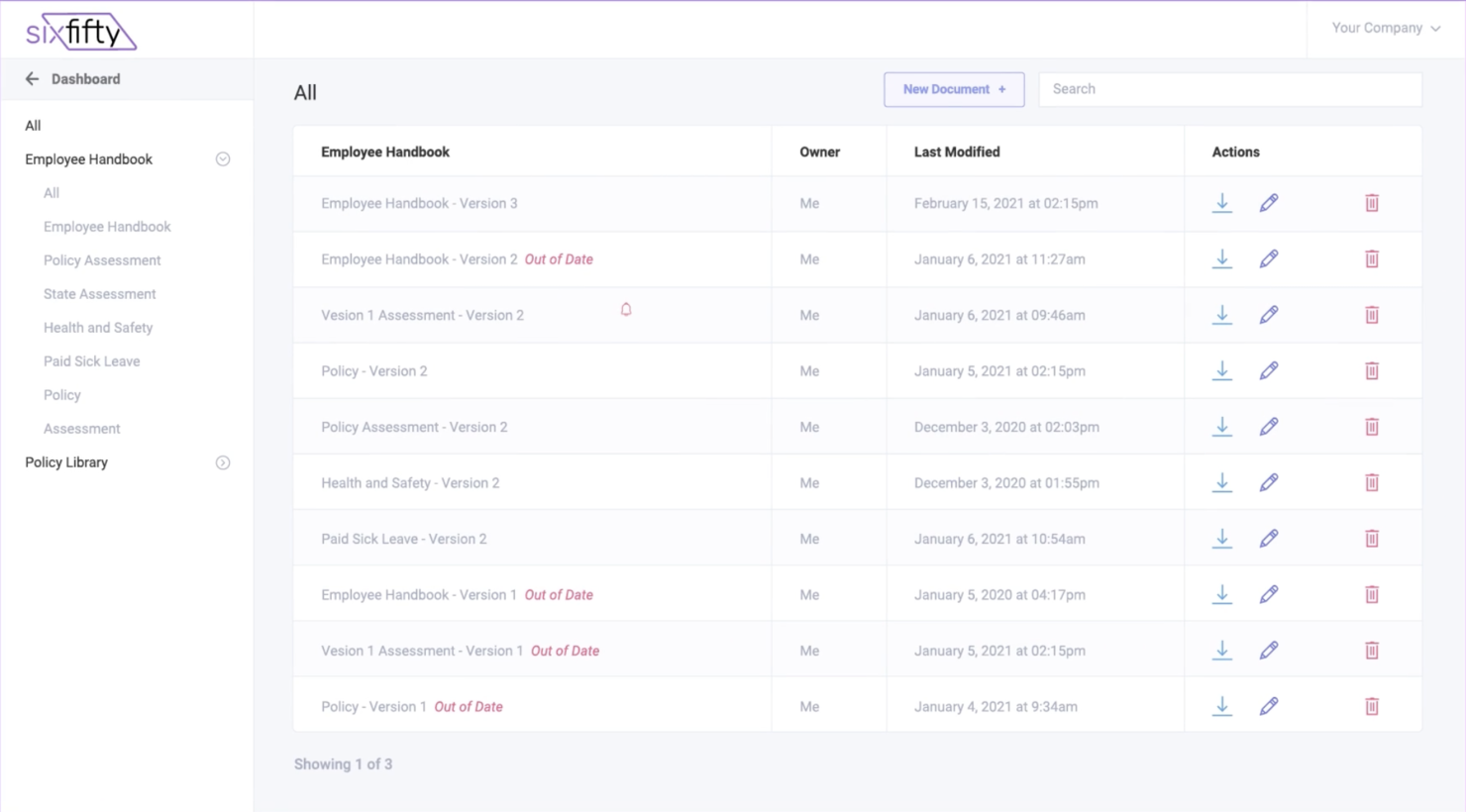 SixFifty screenshot - 30 Best HR Compliance Companies & Services of 2026
