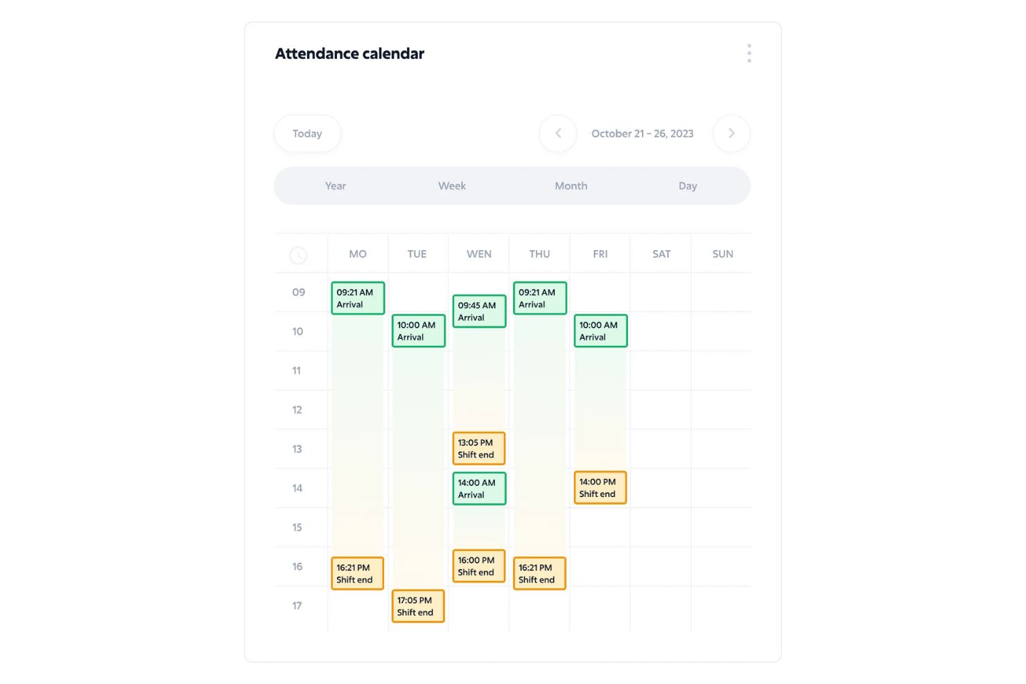 Sloneek screenshot - 30 Best Time and Attendance Software of 2026: Reviewed