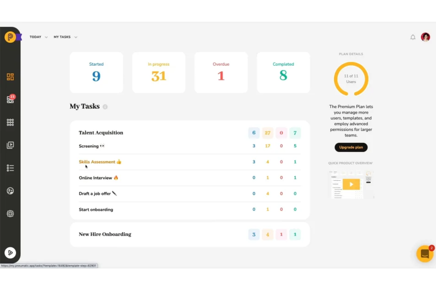 Pneumatic Workflow screenshot - 20 Best Productivity Apps & Productivity Software of 2026