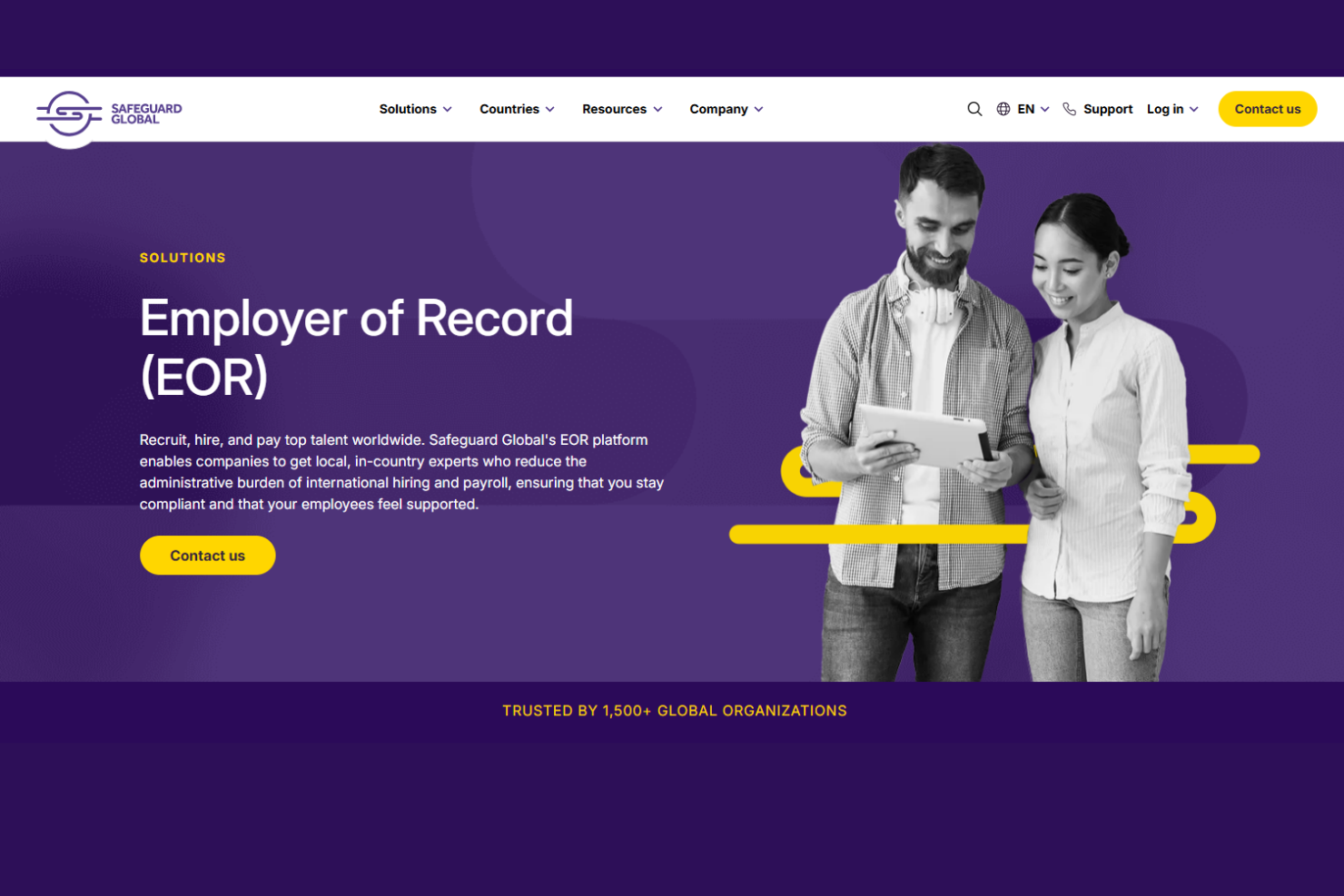 Safeguard Global screenshot - 26 Best Employer of Record in Canada: Reviewed in 2026