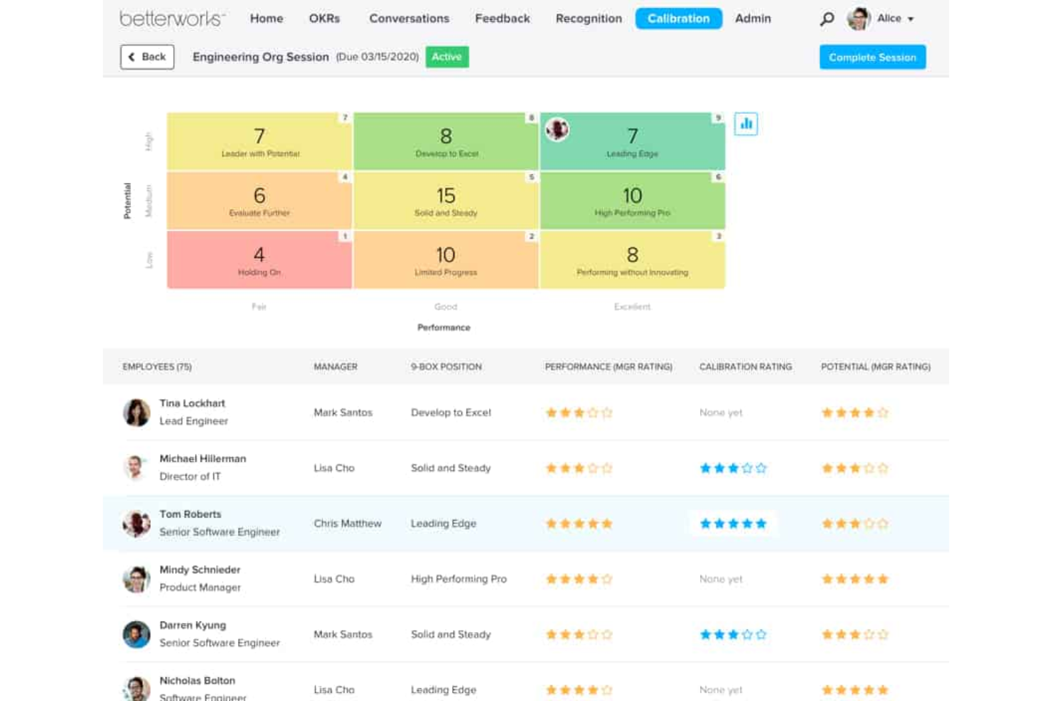 Betterworks screenshot - 40 Best Performance Management Software & Tools of 2025