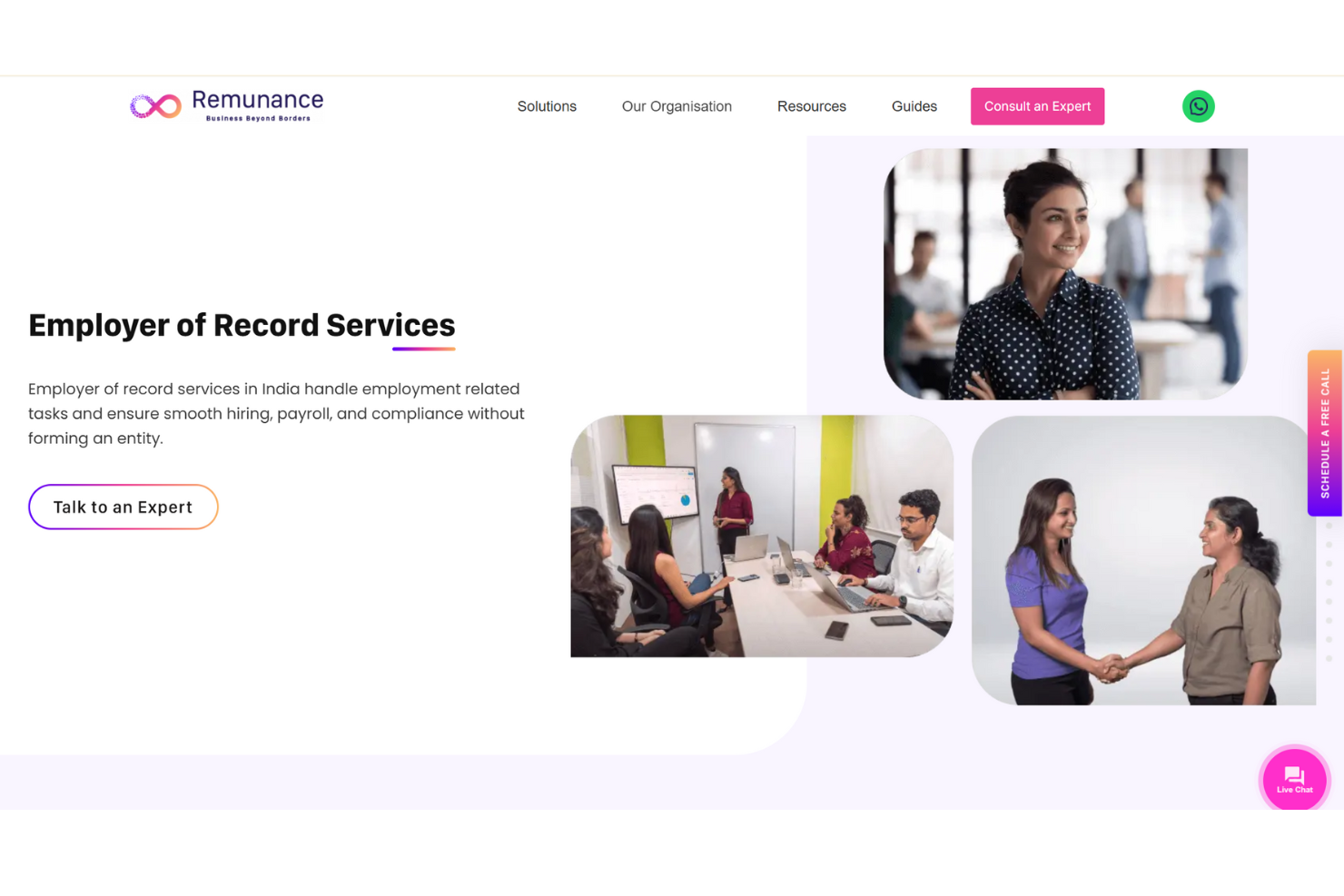 Remunance screenshot - 20 Best Recruitment Process Outsourcing Companies for 2025
