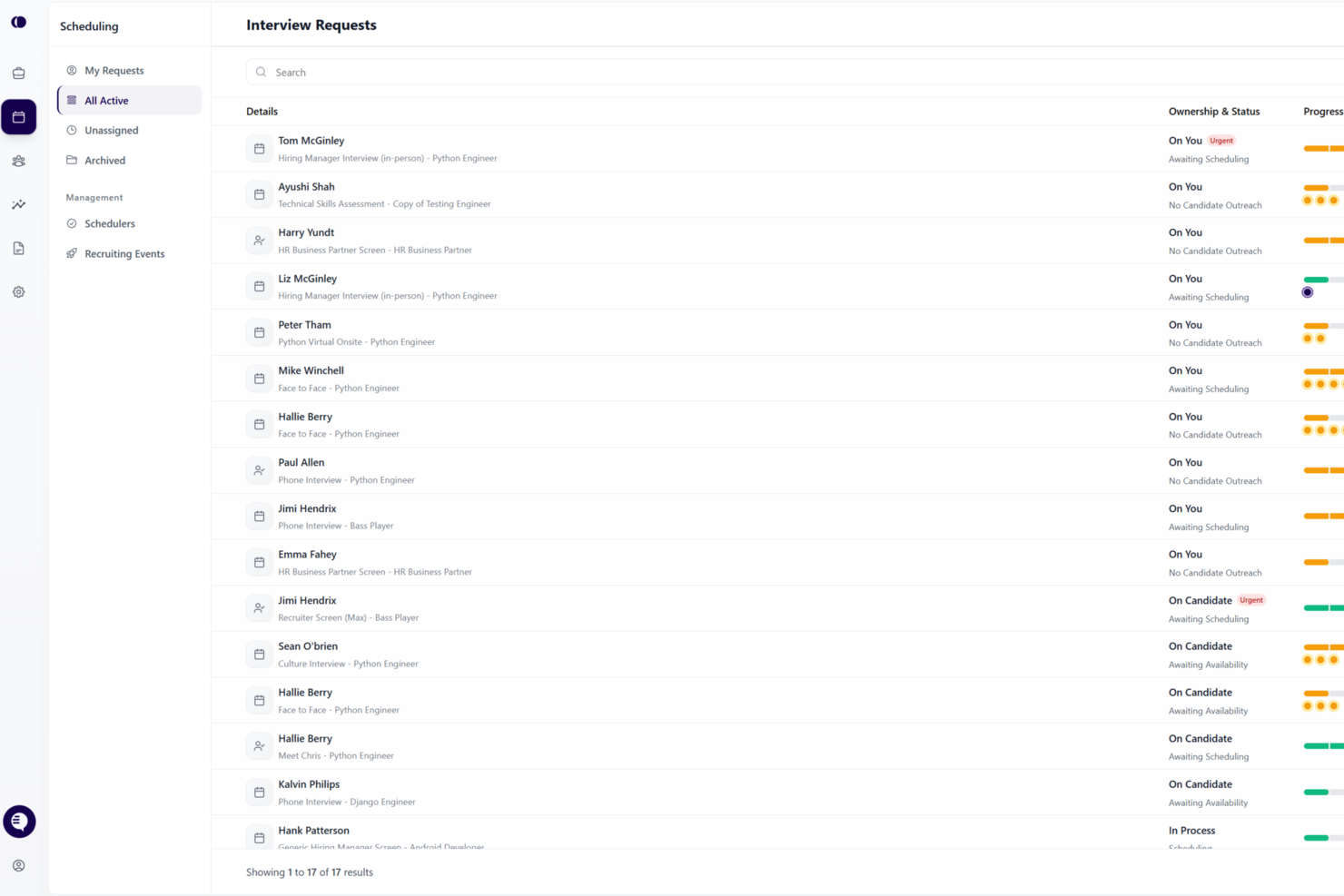 candidate.fyi screenshot - 20 Best Interview Scheduling Software For Hiring In 2026