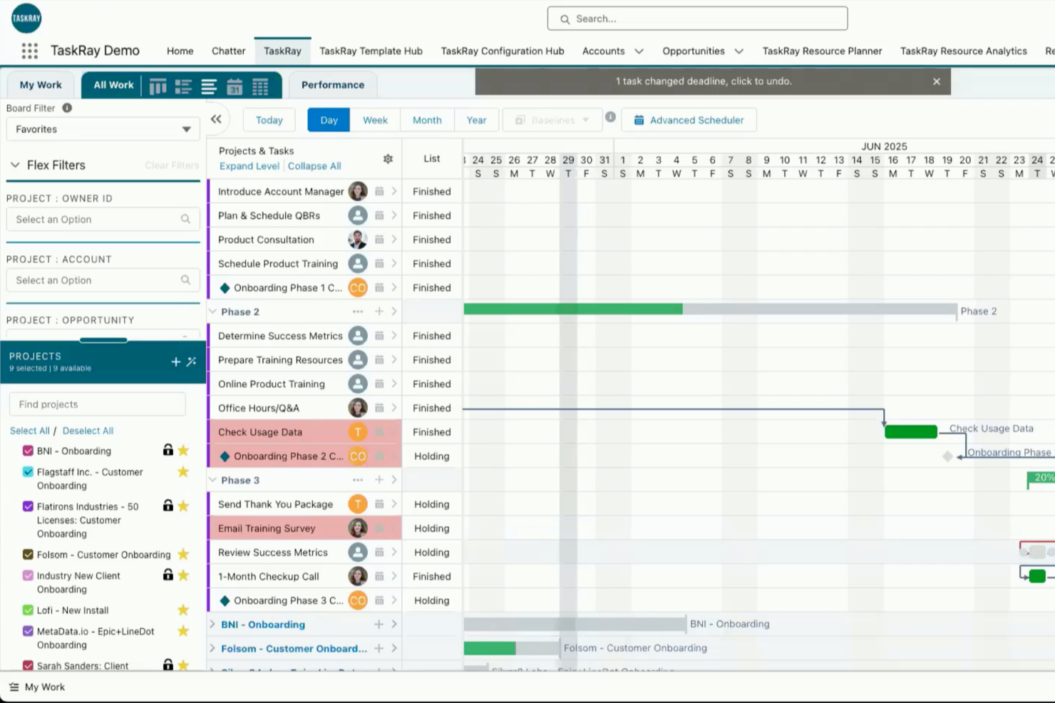 TaskRay screenshot - 36 Best Online Collaboration Tools For Teams In 2026