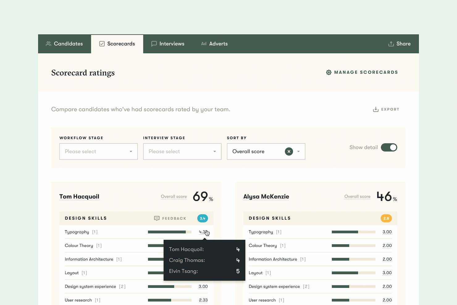 Pinpoint screenshot - 20 Best Alternatives To Greenhouse For 2026