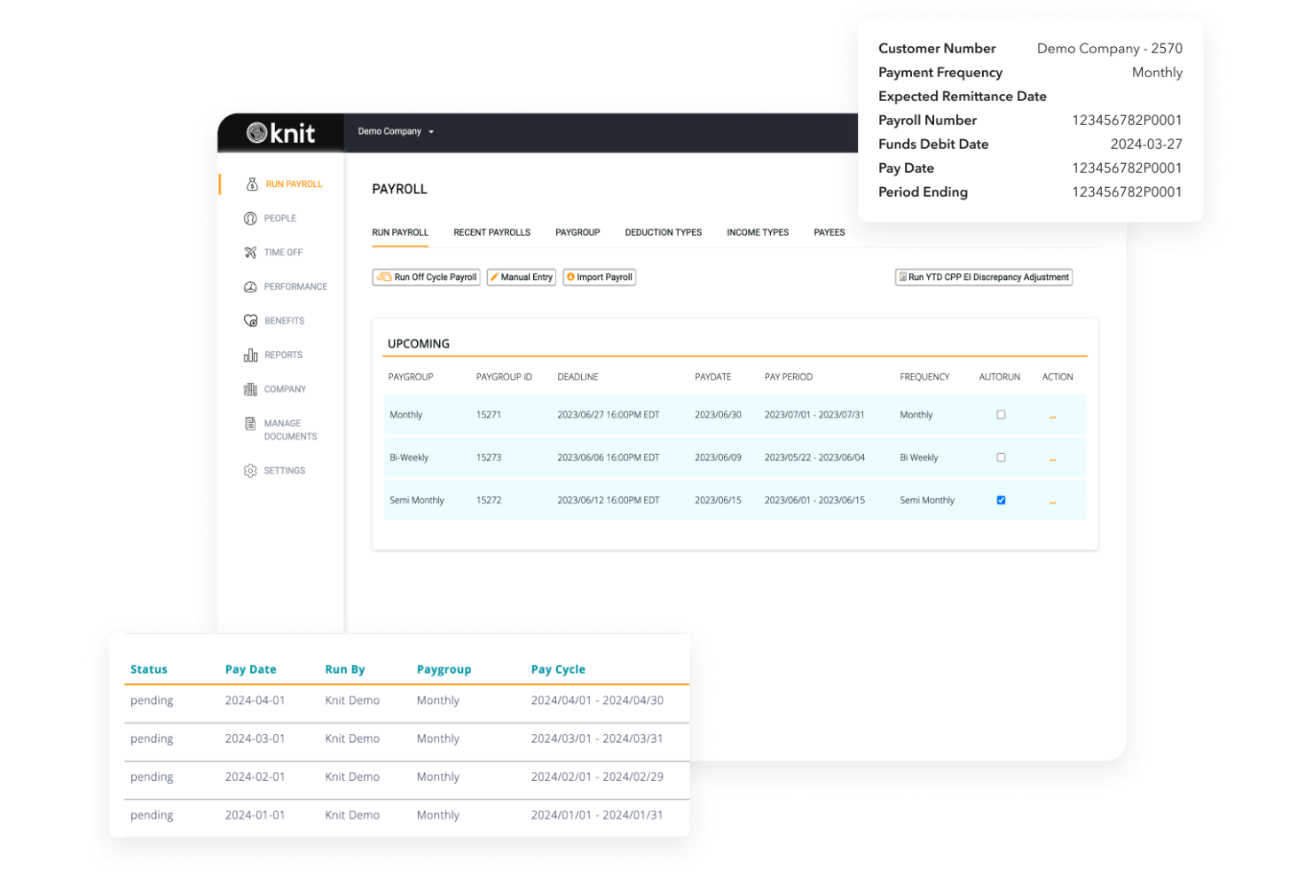 Knit screenshot - 16 Best Payroll Software for One Employee in 2025