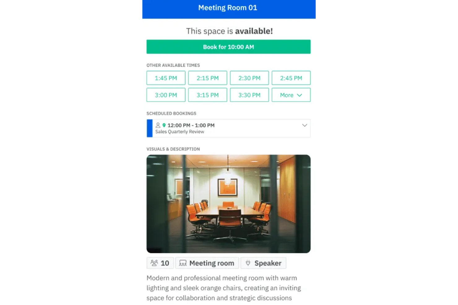 Skedda screenshot - 32 Best Meeting Room Booking Software of 2025