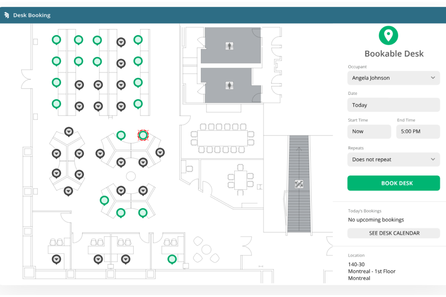 OfficeSpace screenshot - 32 Best Meeting Room Booking Software of 2025