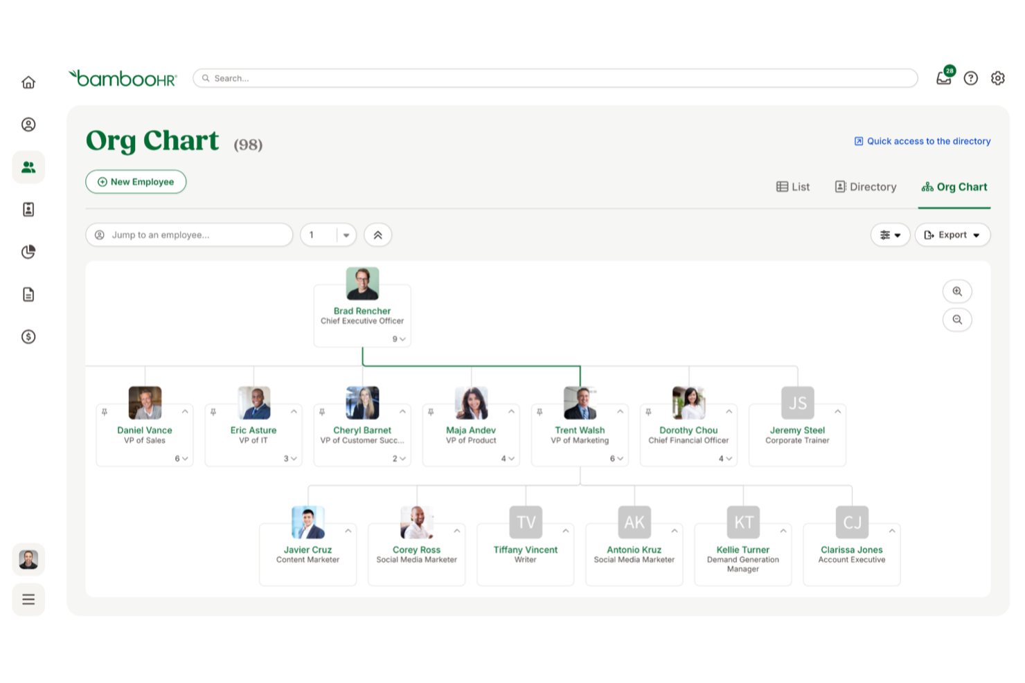 BambooHR® screenshot - 20 Best Gusto Alternatives of 2026