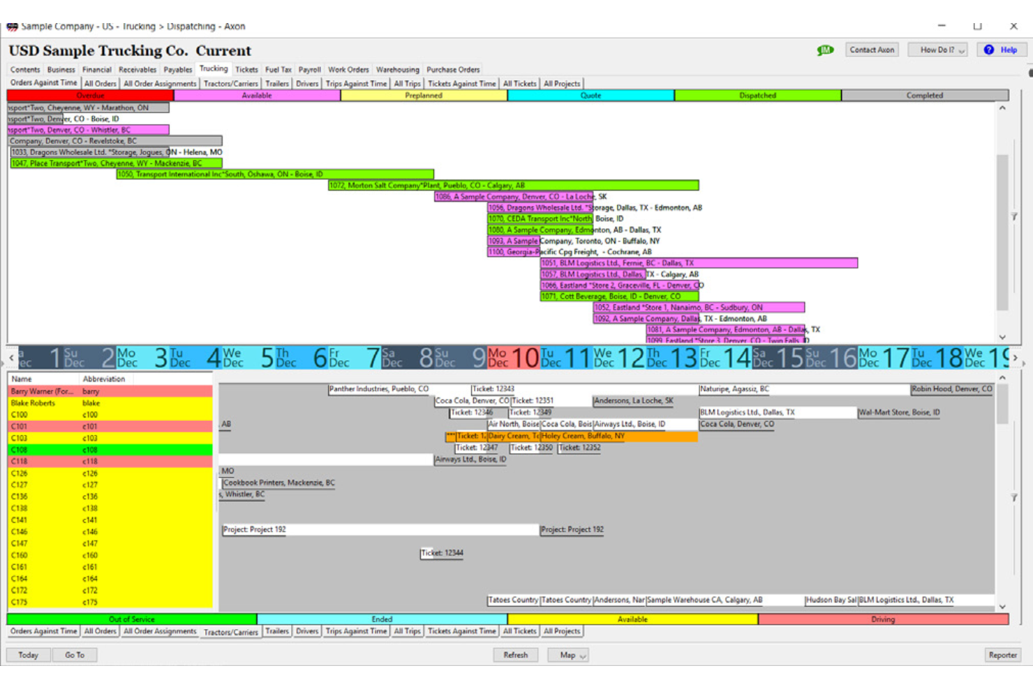 Axon screenshot - 19 Best Payroll Software for Trucking Companies of 2026