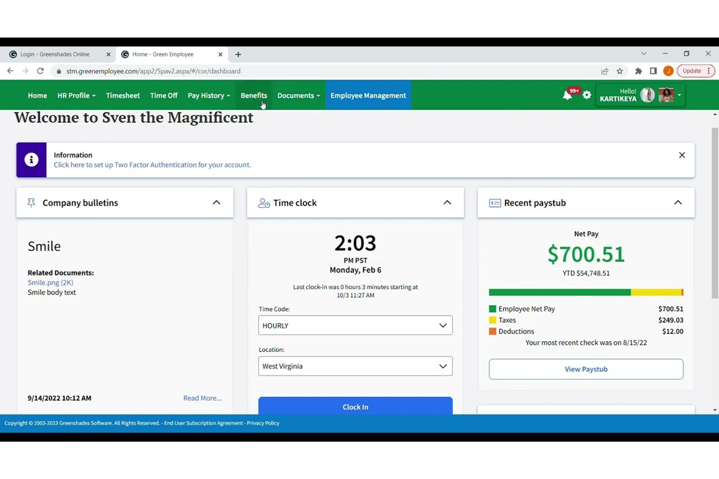 Greenshades screenshot - 19 Best Payroll Software for Trucking Companies of 2026