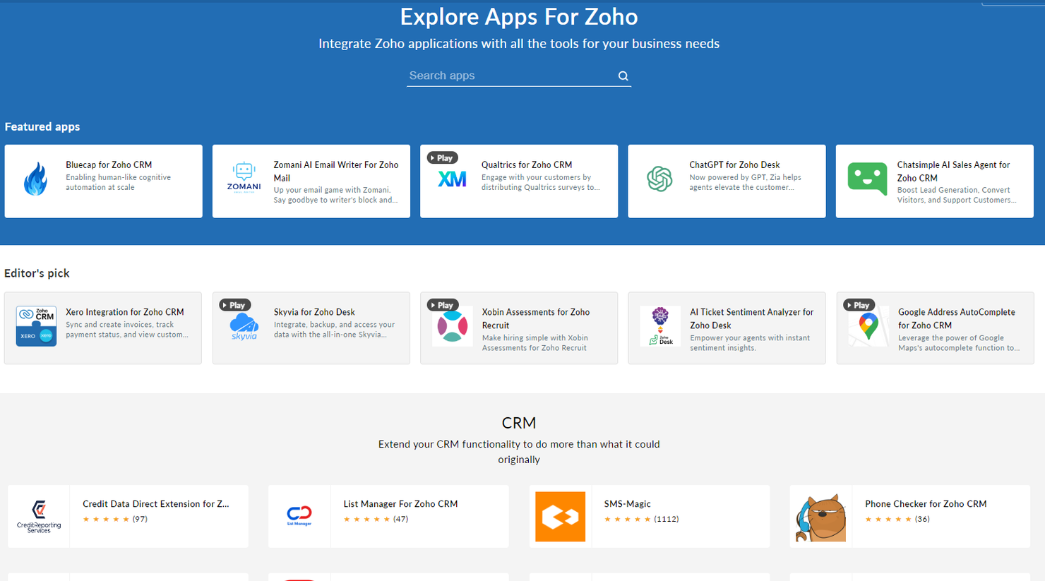 Zoho Recruit screenshot - 25 Best Executive Search Software of 2026: Reviewed &amp; Compared