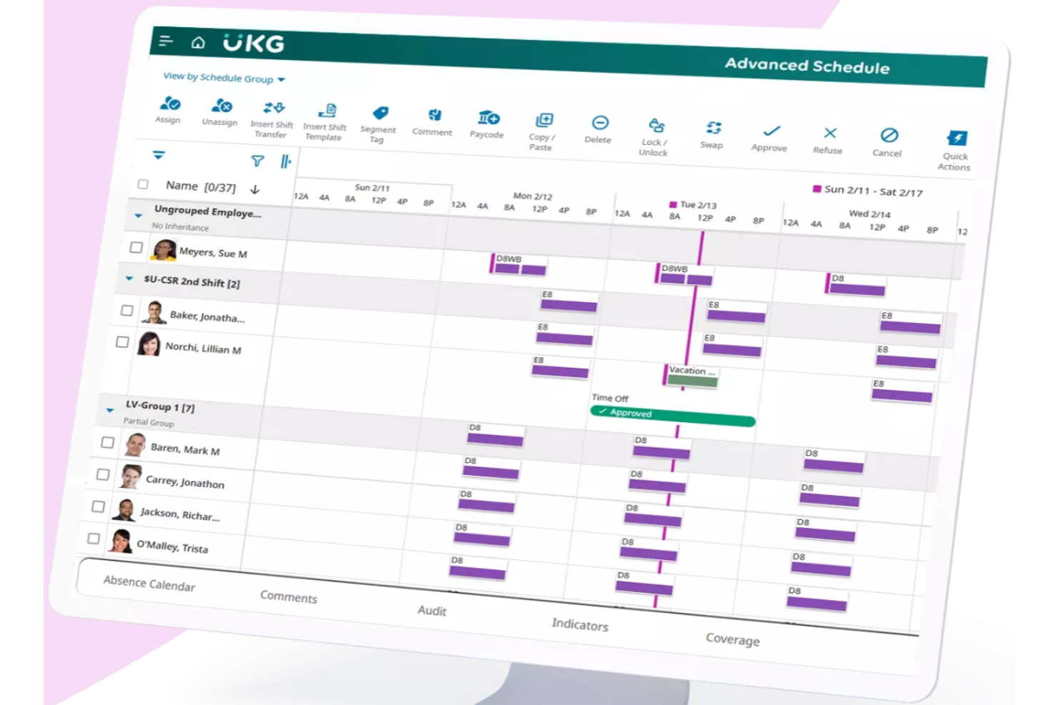 UKG screenshot - 30 Best Time and Attendance Software of 2026: Reviewed