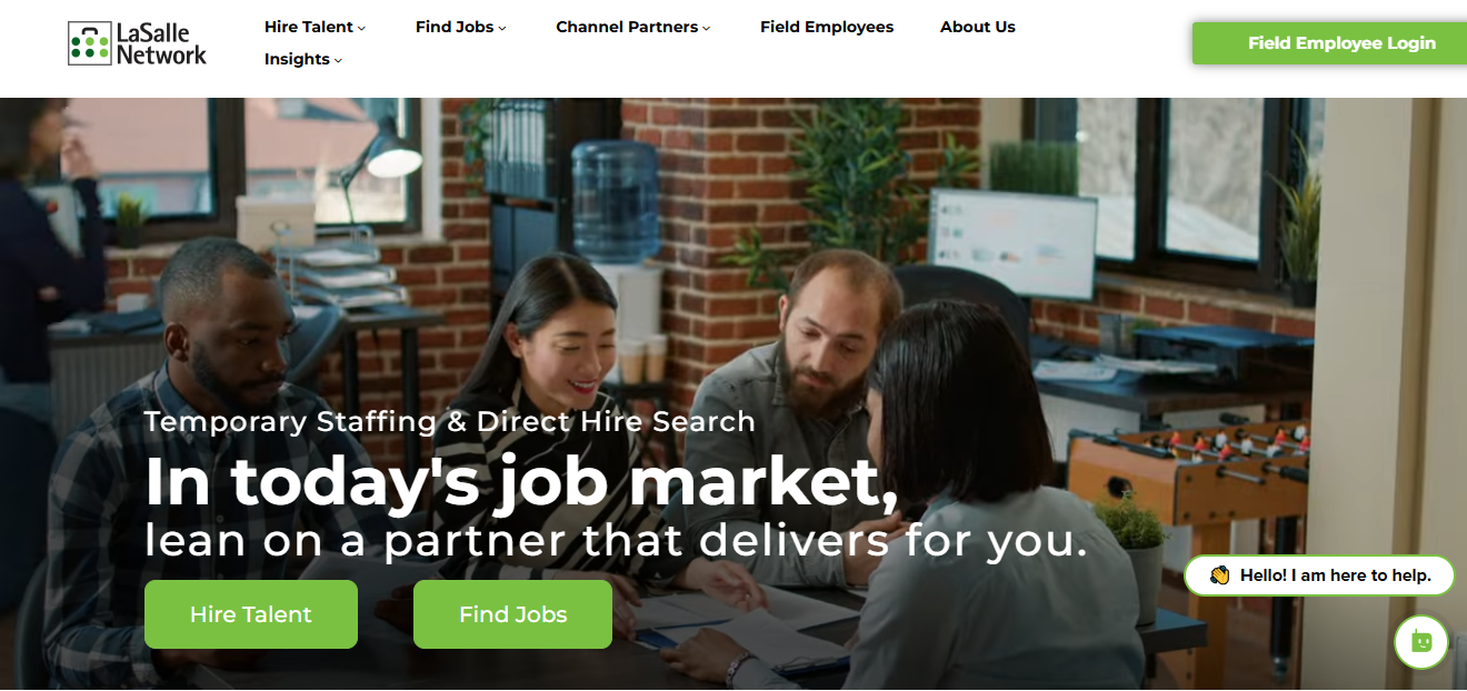 LaSalle Network screenshot - 18 Best Recruitment Agencies Reviewed in 2025