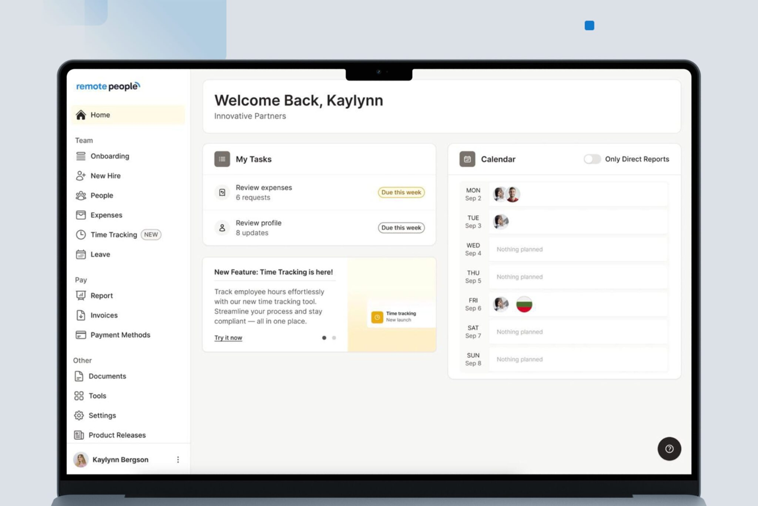 Remote People screenshot - 20 Best Employer of Record in France: Reviewed in 2026