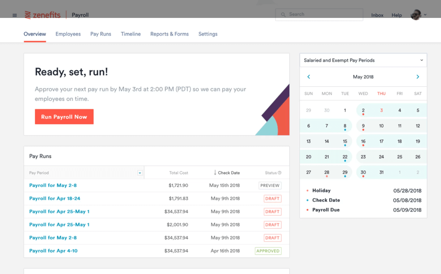 Zenefits screenshot - 30 Best TriNet Competitors & Alternatives Reviewed in 2025