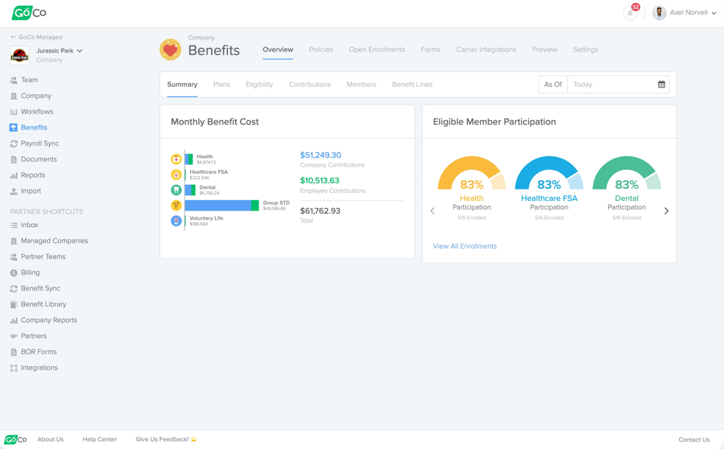 GoCo screenshot - 24 Best Cloud-Based HRIS Reviewed in 2025