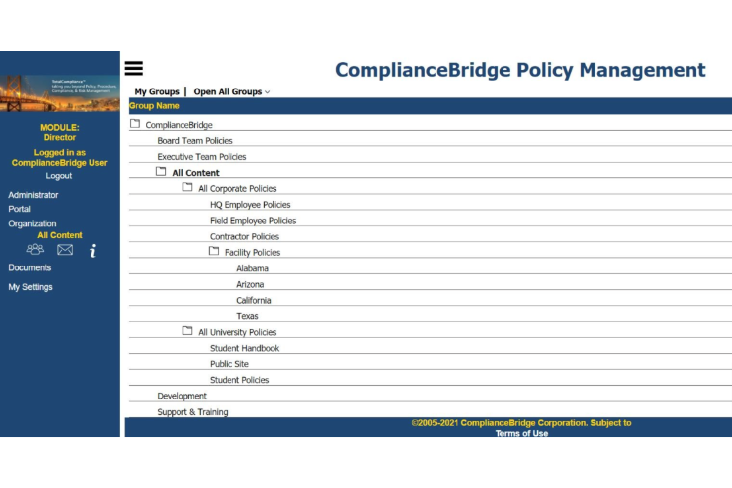 ComplianceBridge screenshot - 22 Best Policy Management Software of 2025: Reviewed