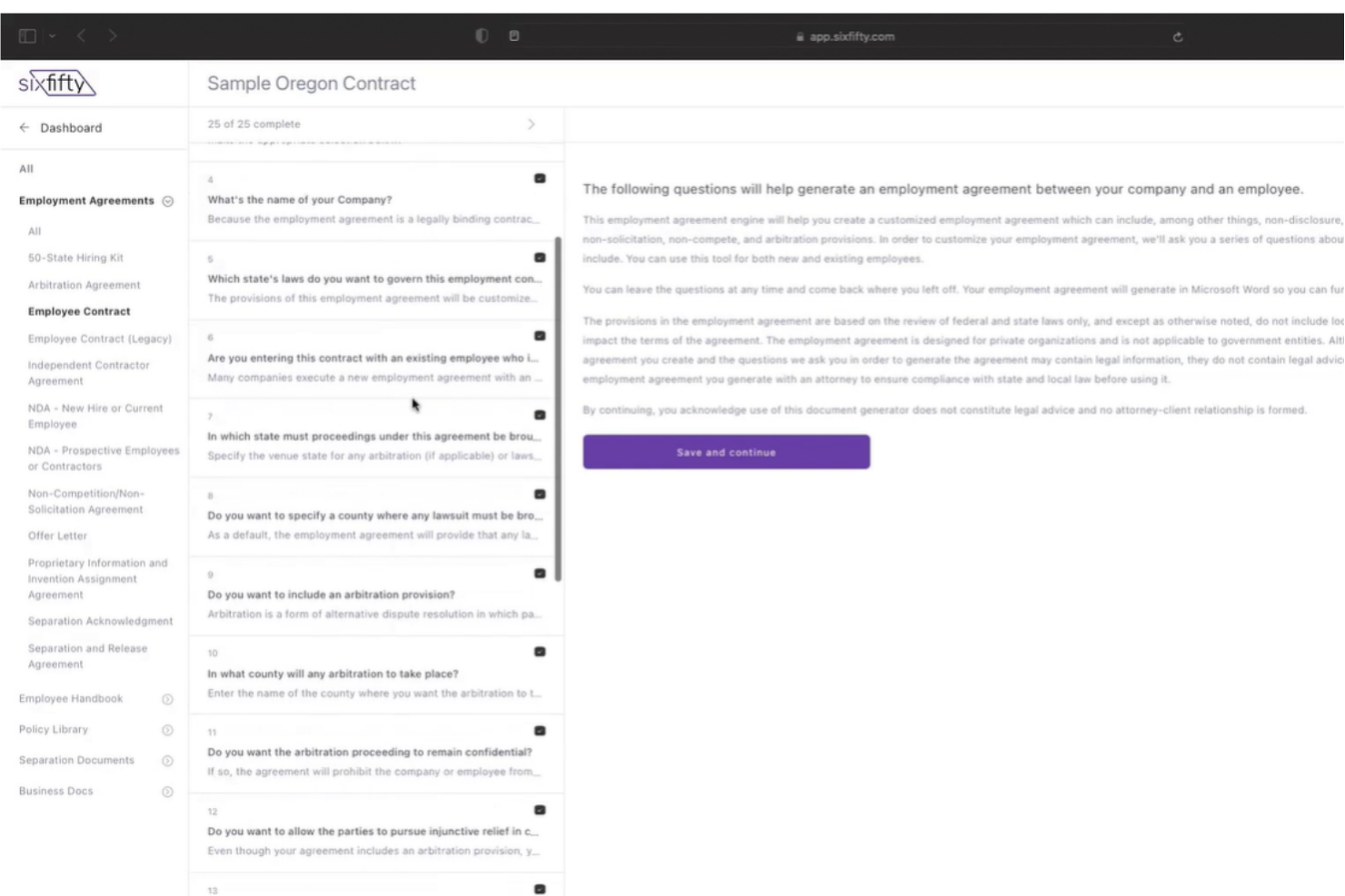 SixFifty screenshot - 22 Best Policy Management Software of 2025: Reviewed