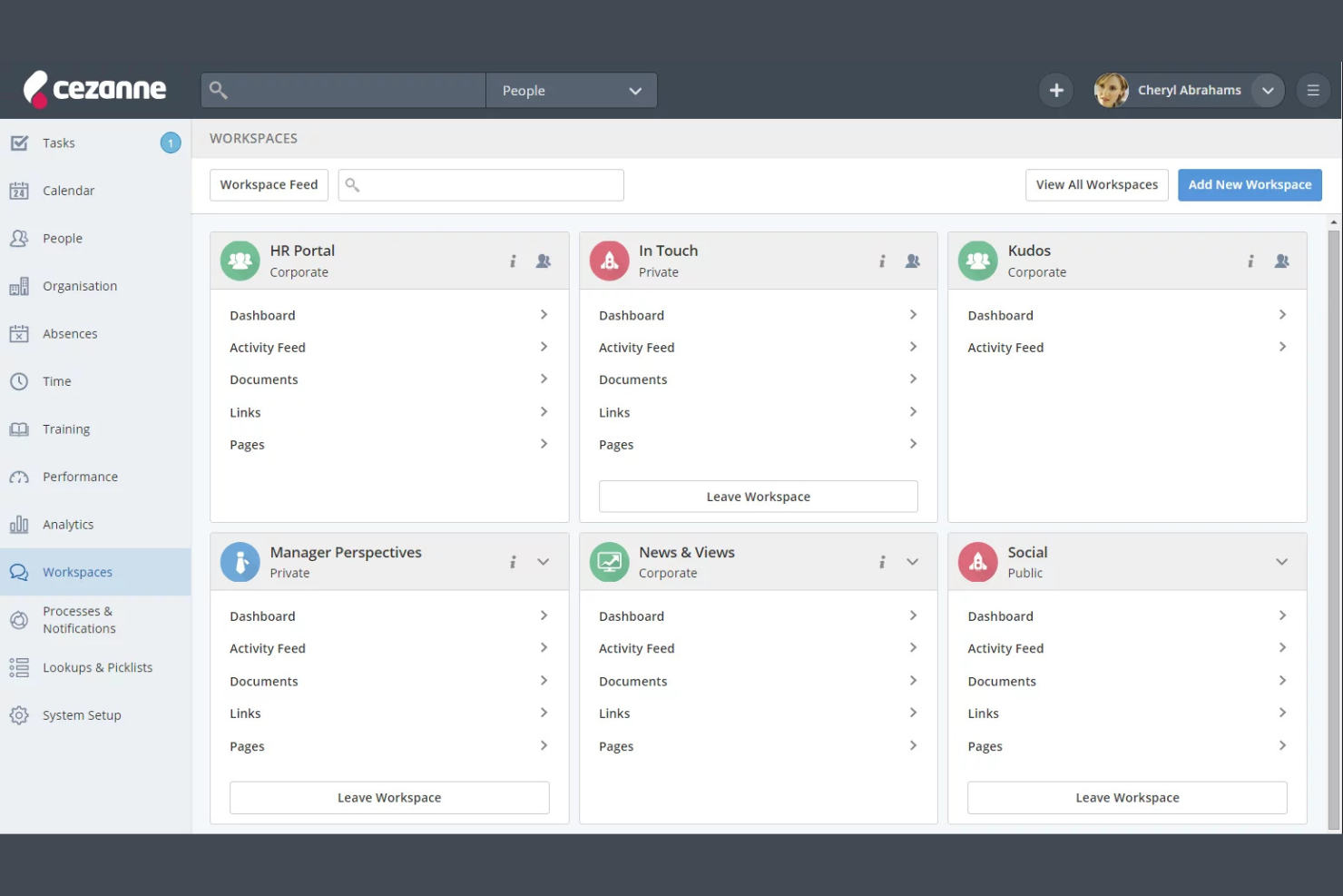 Cezanne screenshot - 10 Best Global HRIS of 2026: Reviewed &amp; Compared