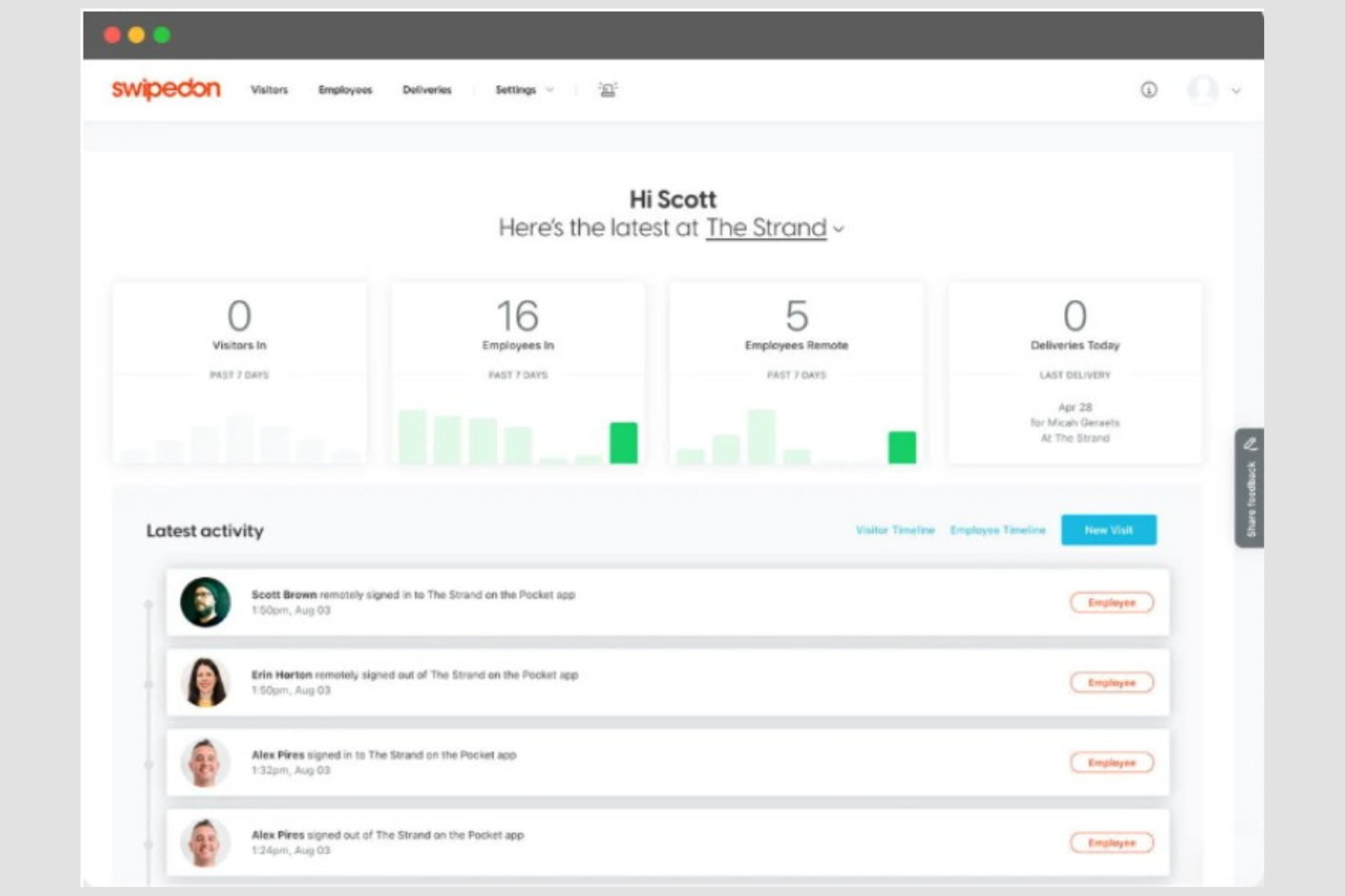 Sign In App screenshot - 20 Best Visitor Management Software of 2025: Reviewed