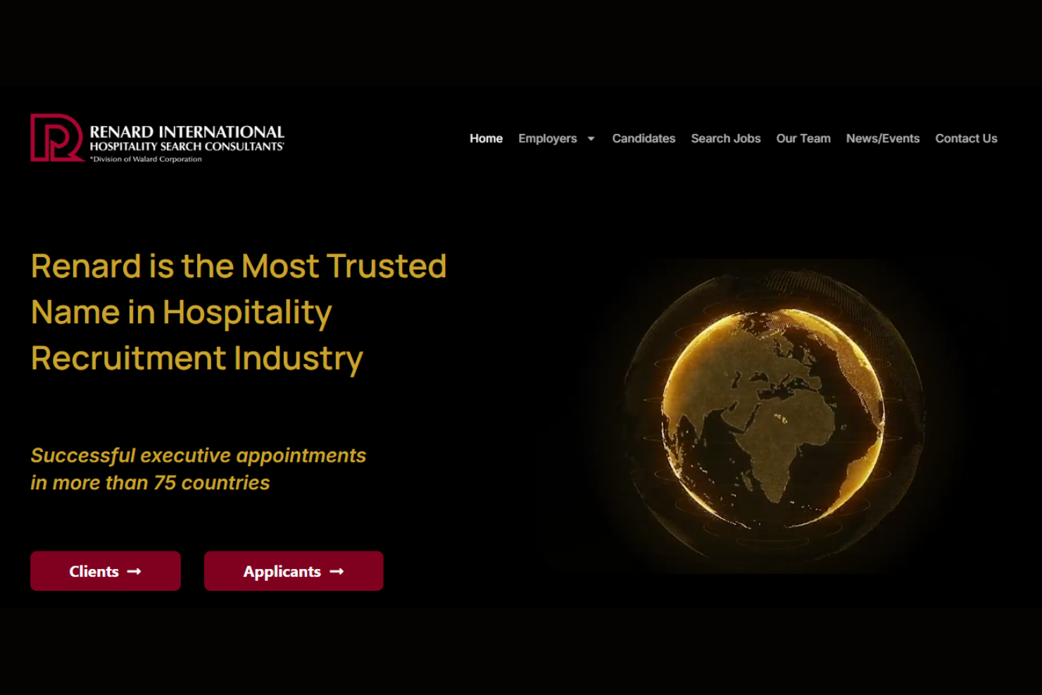 Renard International screenshot - 15 Best Hospitality Recruiting Agencies Reviewed in 2025