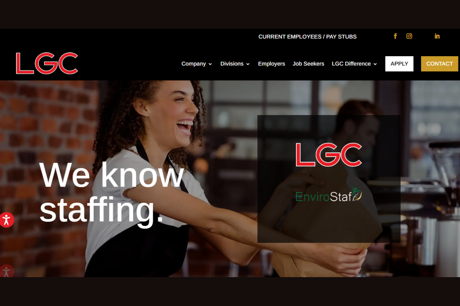 LGC Hospitality screenshot - 15 Best Hospitality Recruiting Agencies Reviewed in 2025