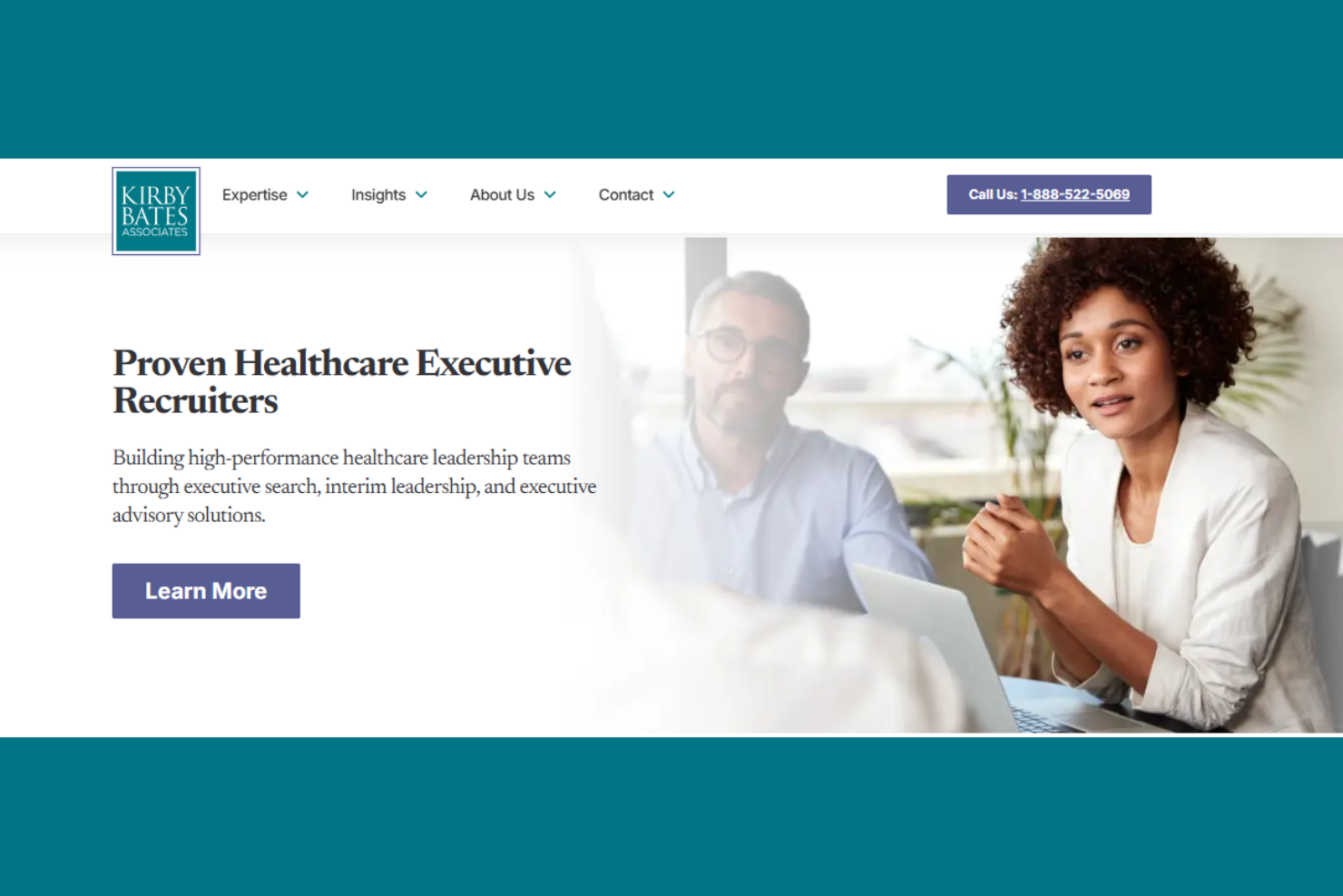 Kirby Bates Associates screenshot - 20 Best Healthcare Recruiting Companies Reviewed in 2025
