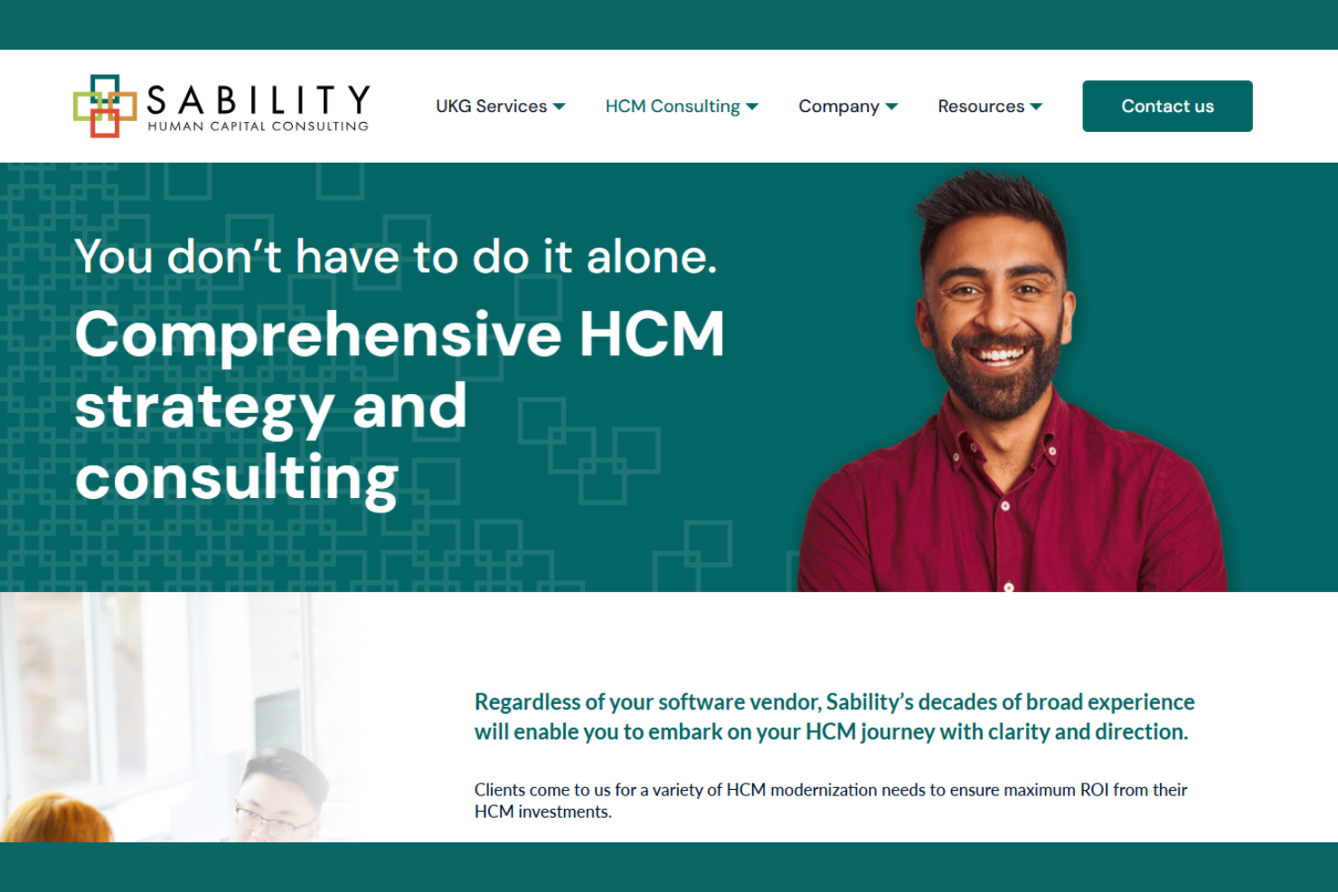 Sability screenshot - 18 Best HCM Consultants Reviewed in 2026